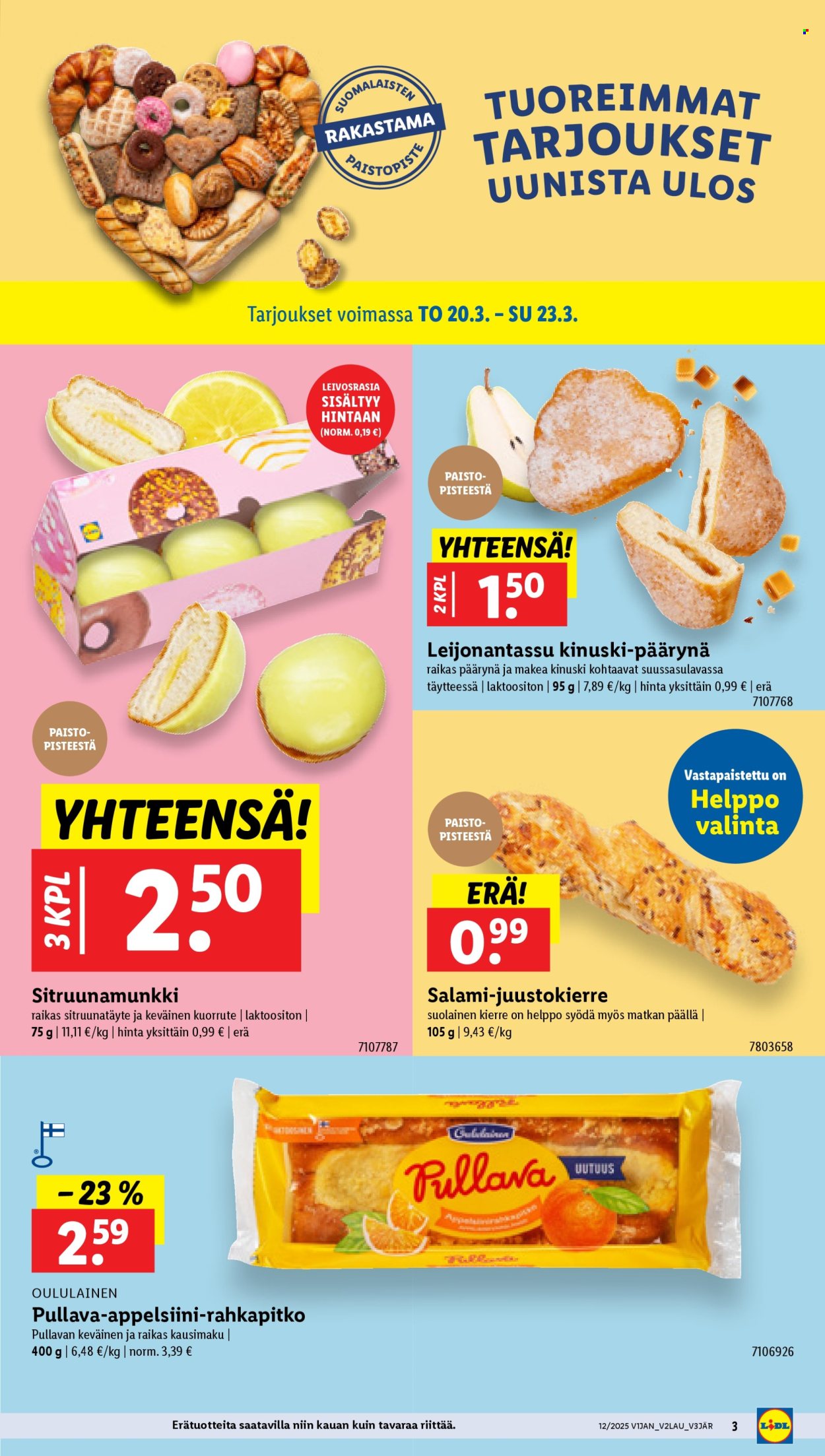 Lidl tarjoukset - 20.03.2025 - 26.03.2025. Sivu 5