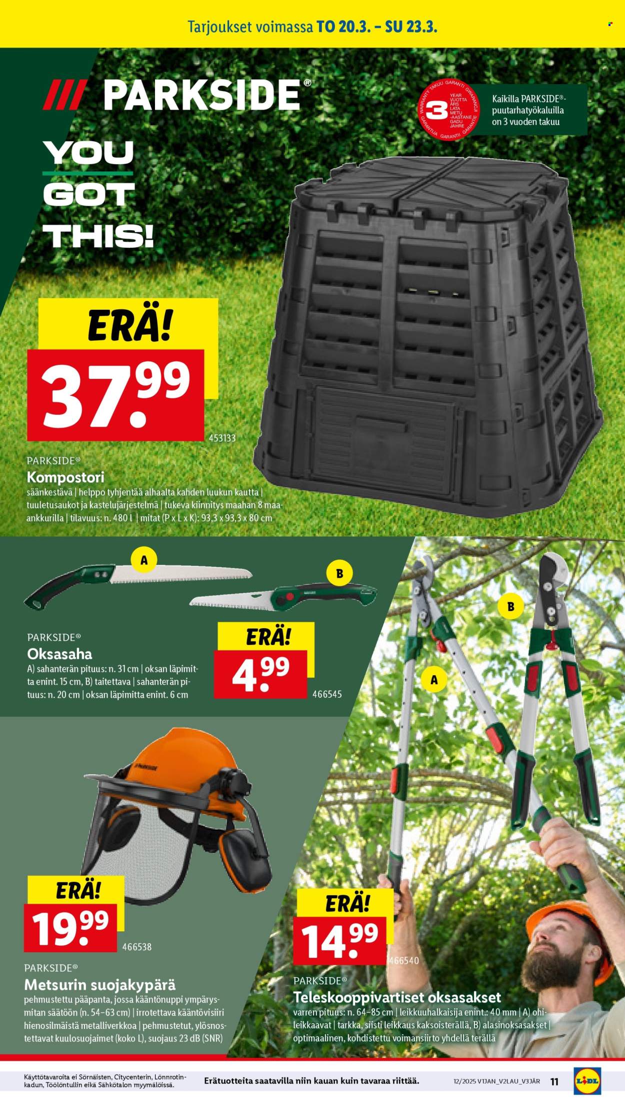 Lidl tarjoukset - 20.03.2025 - 26.03.2025. Sivu 13