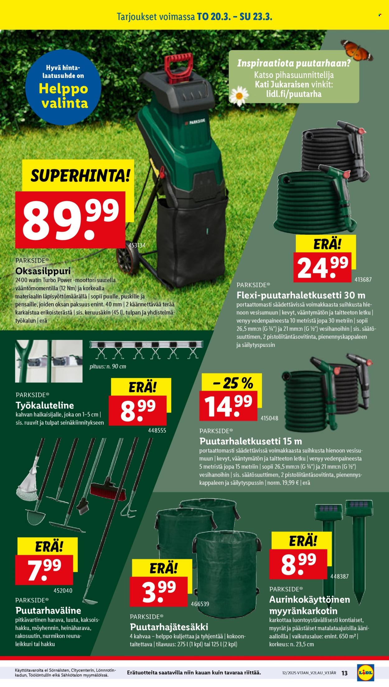 Lidl tarjoukset - 20.03.2025 - 26.03.2025. Sivu 15