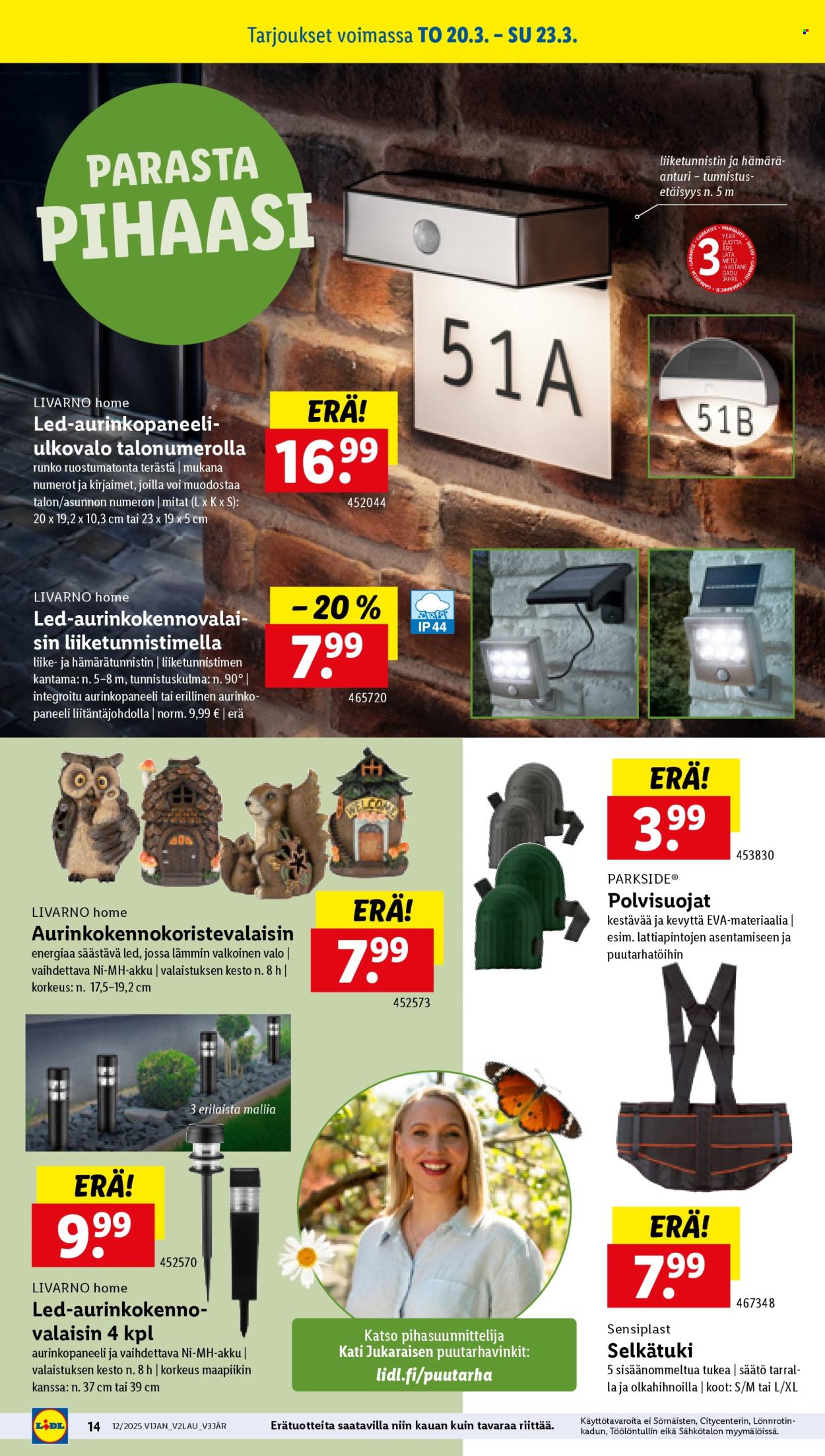 Lidl tarjoukset - 20.03.2025 - 26.03.2025. Sivu 16