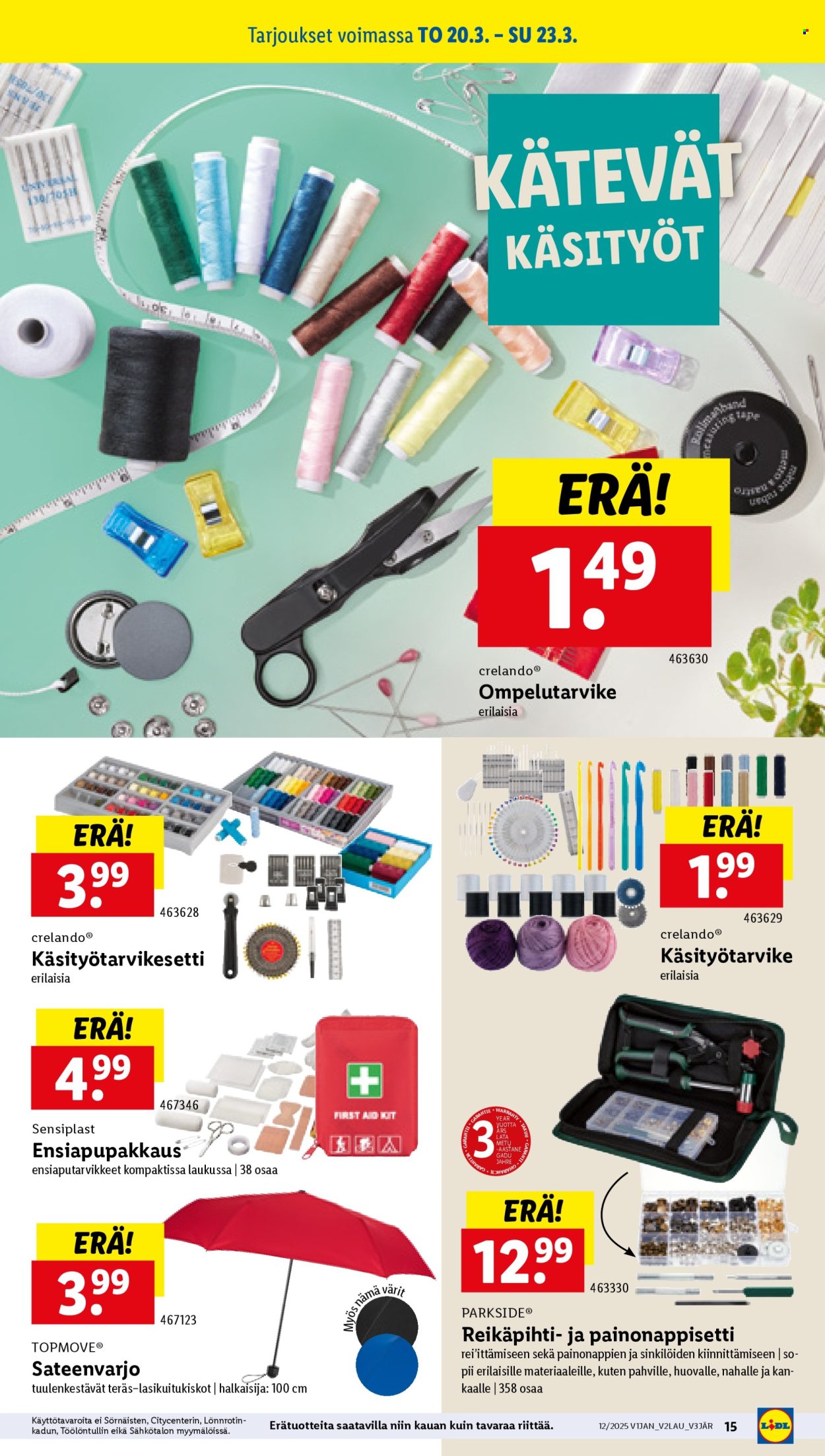 Lidl tarjoukset - 20.03.2025 - 26.03.2025. Sivu 17