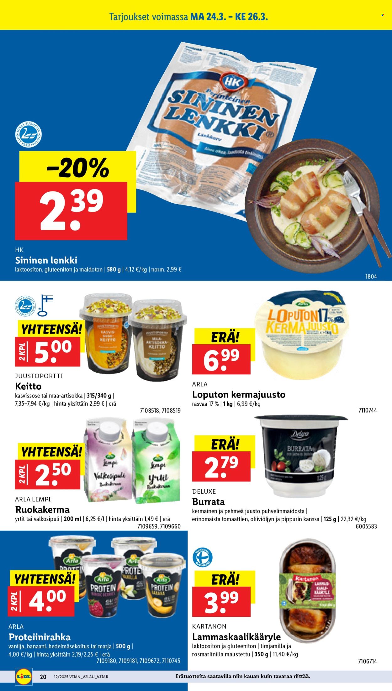 Lidl tarjoukset - 20.03.2025 - 26.03.2025. Sivu 24