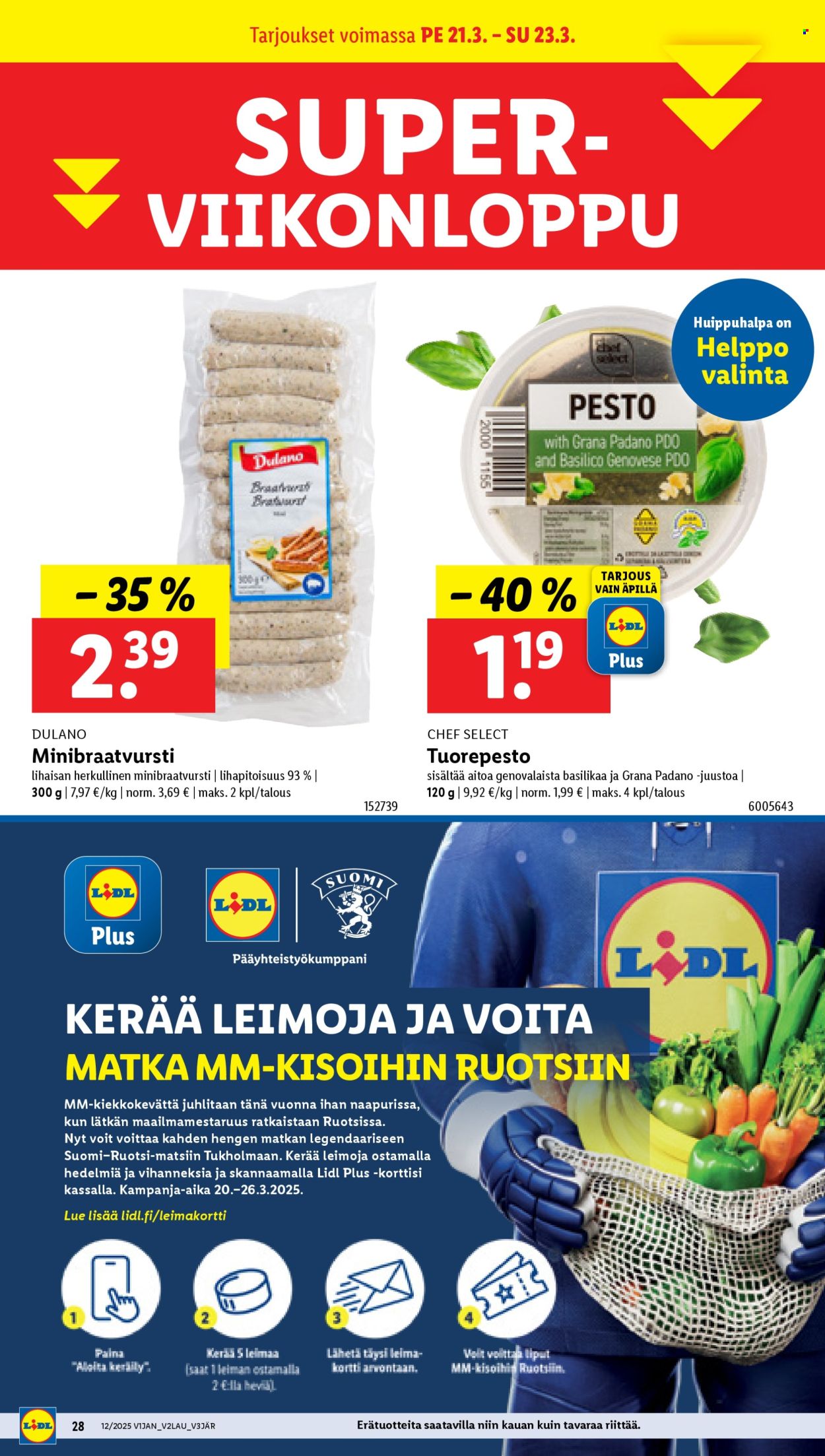 Lidl tarjoukset - 20.03.2025 - 26.03.2025. Sivu 34