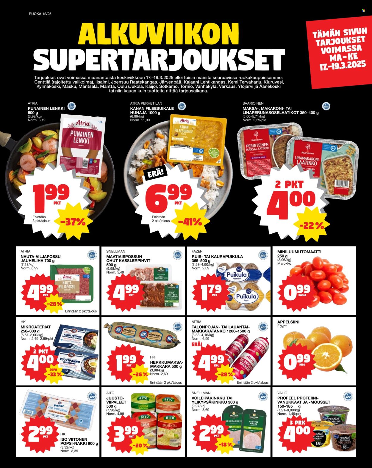Tokmanni tarjoukset - 17.03.2025 - 19.03.2025. Sivu 1