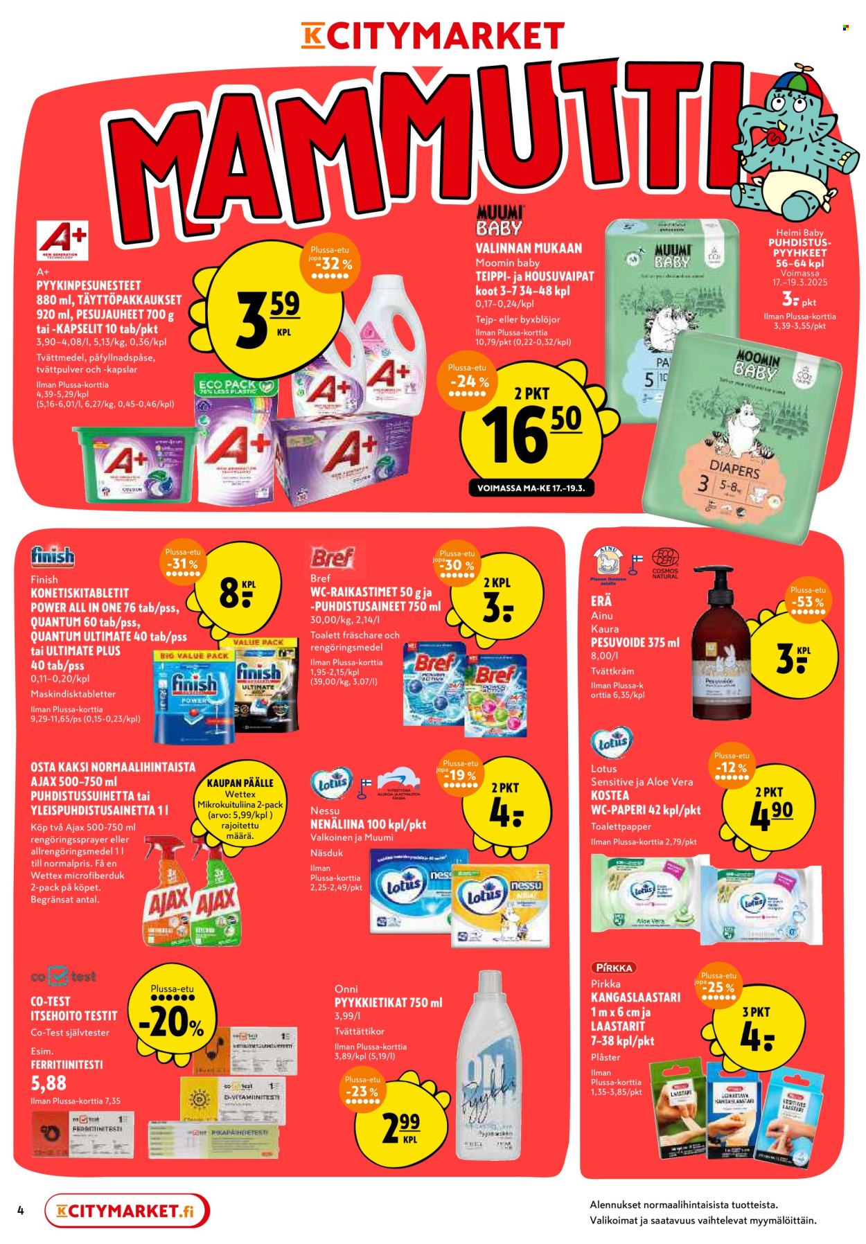 K-citymarket tarjoukset - 17.03.2025 - 23.03.2025. Sivu 4
