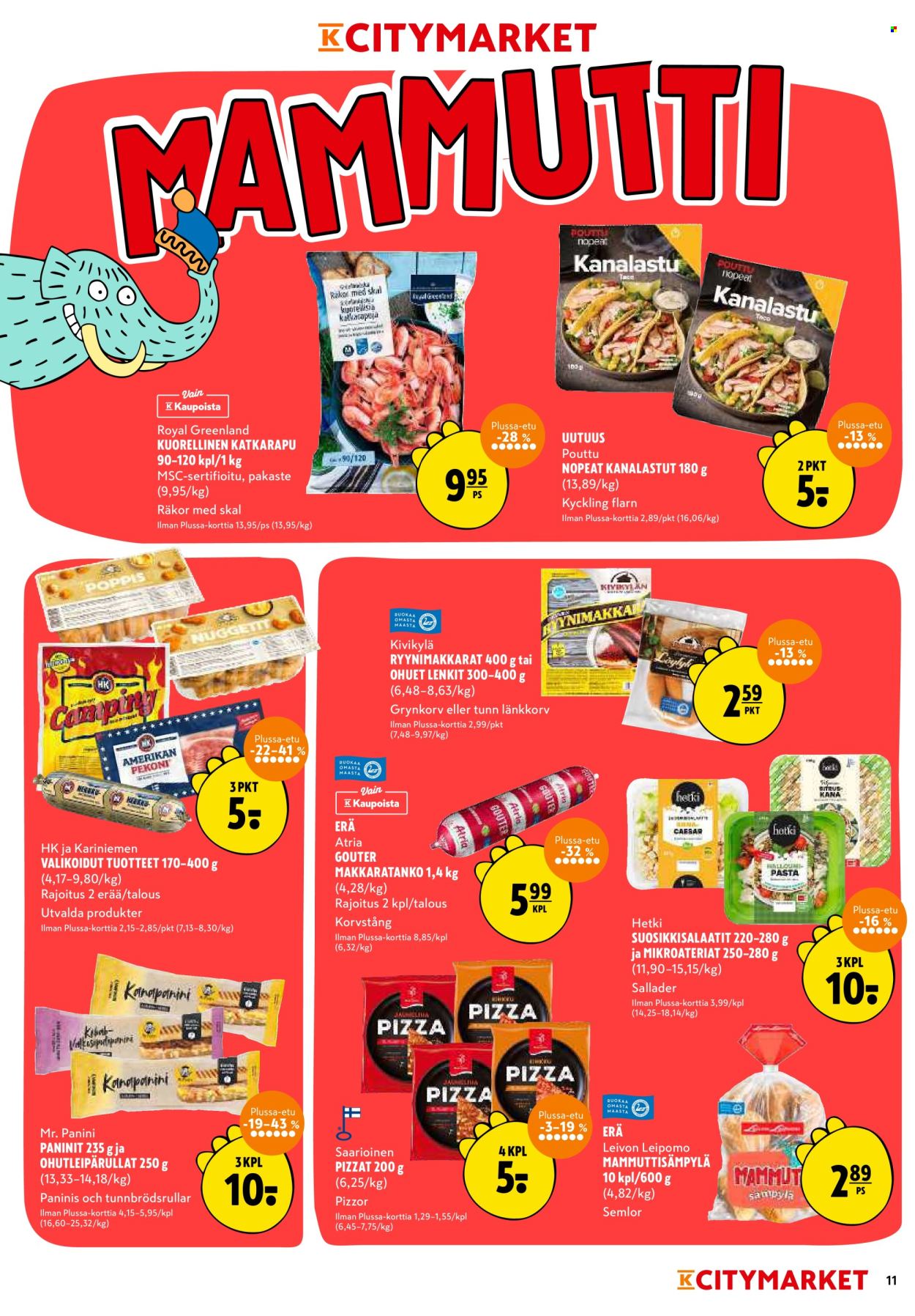 K-citymarket tarjoukset - 17.03.2025 - 23.03.2025. Sivu 11