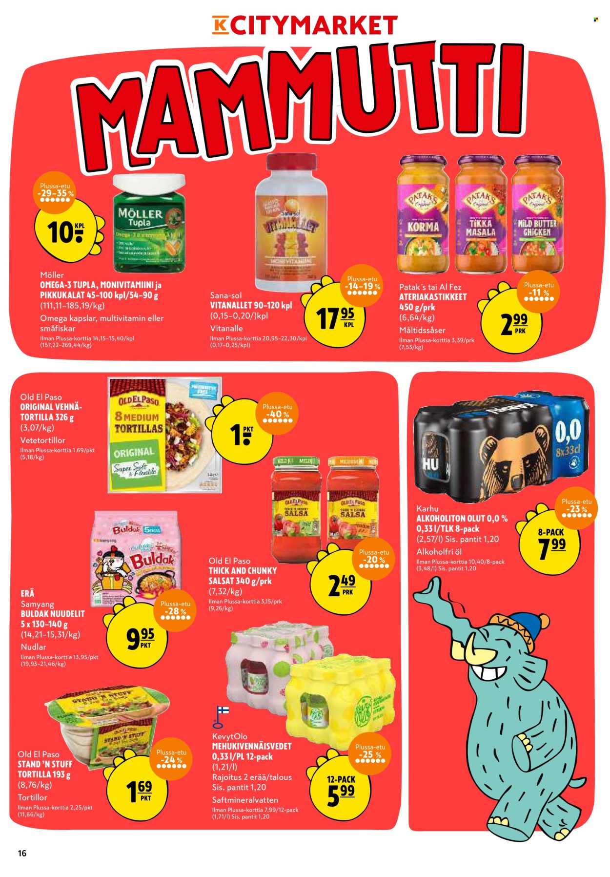 K-citymarket tarjoukset - 17.03.2025 - 23.03.2025. Sivu 16