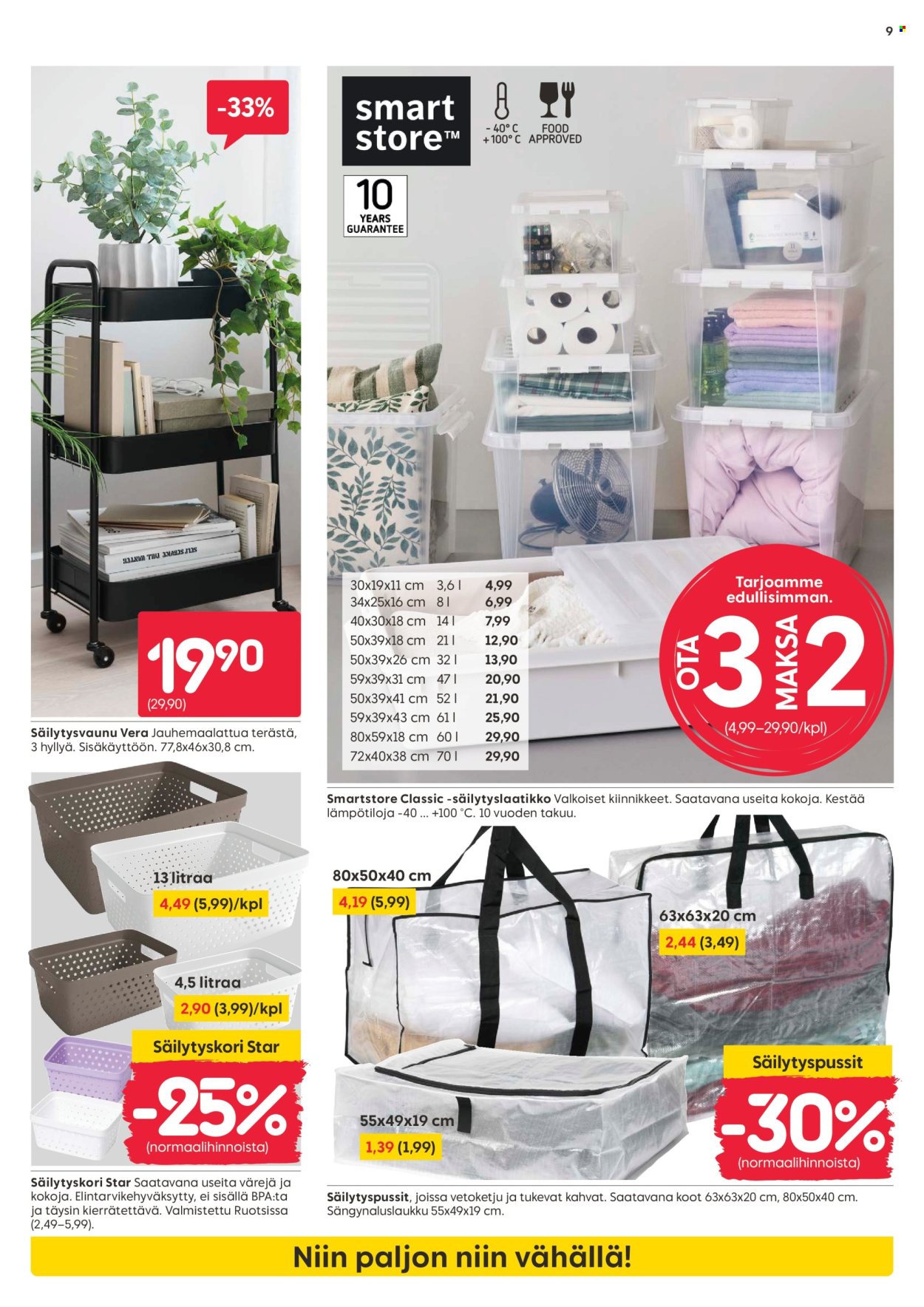 Rusta tarjoukset - 17.03.2025 - 23.03.2025. Sivu 9