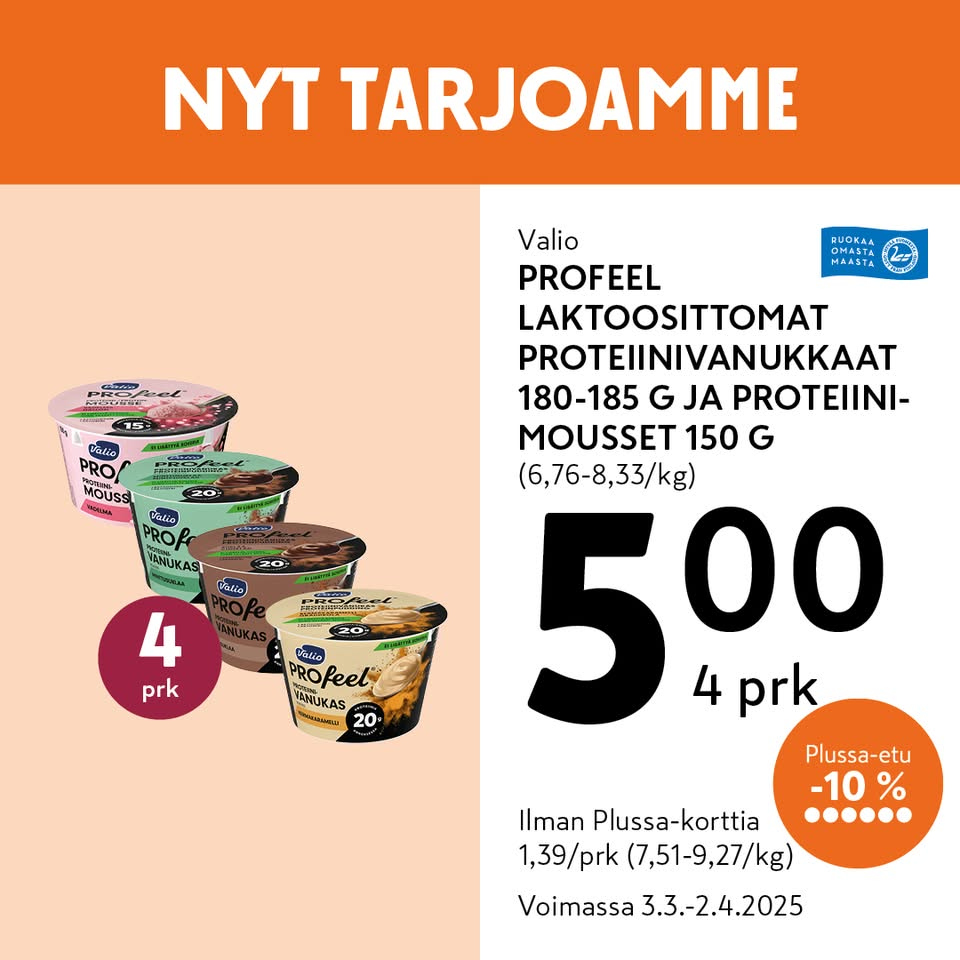 K-market tarjoukset - 03.03.2025 - 02.04.2025. Sivu 5