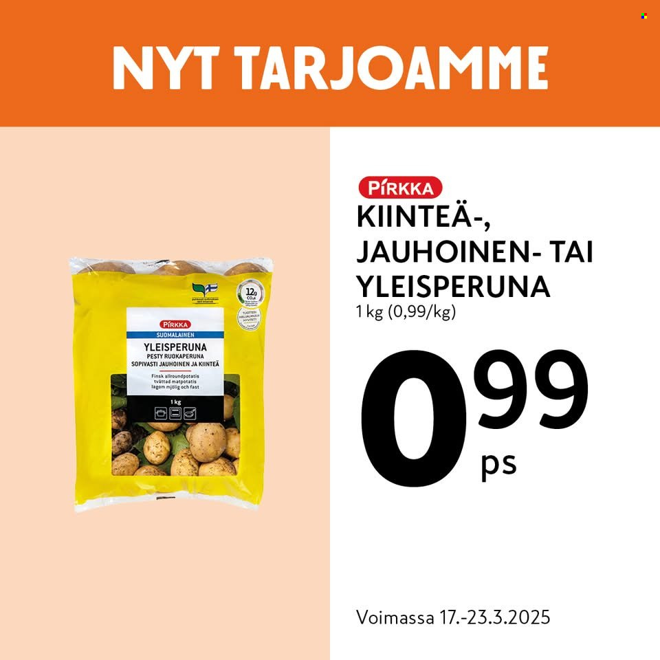 K-market tarjoukset - 17.03.2025 - 23.03.2025. Sivu 1