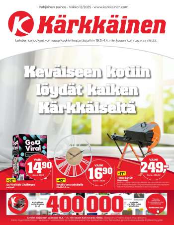 Kärkkäinen tarjoukset  - 19.03.2025 - 01.04.2025.