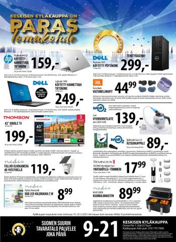 Tuuri tarjoukset  - 19.03.2025 - 25.03.2025.