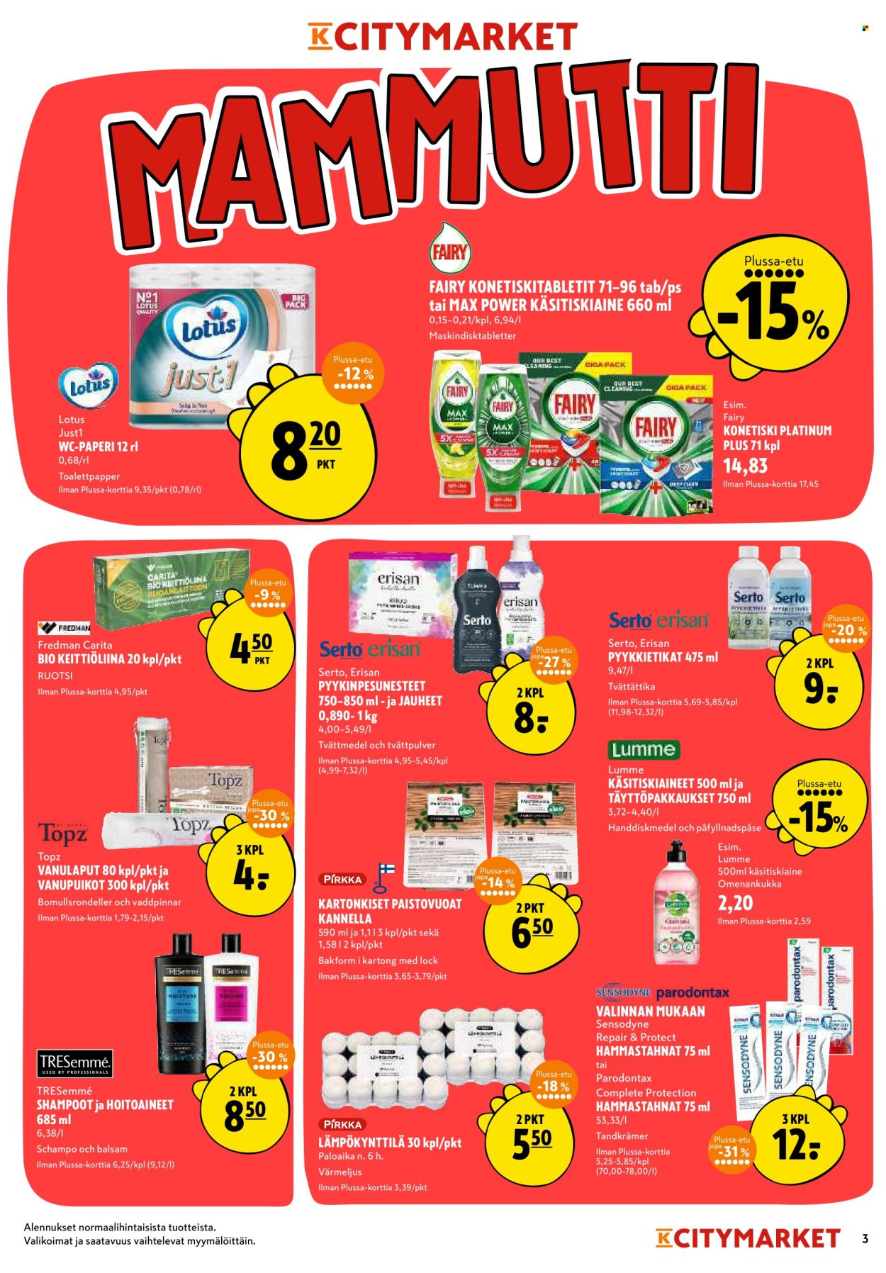K-citymarket tarjoukset - 20.03.2025 - 23.03.2025. Sivu 3