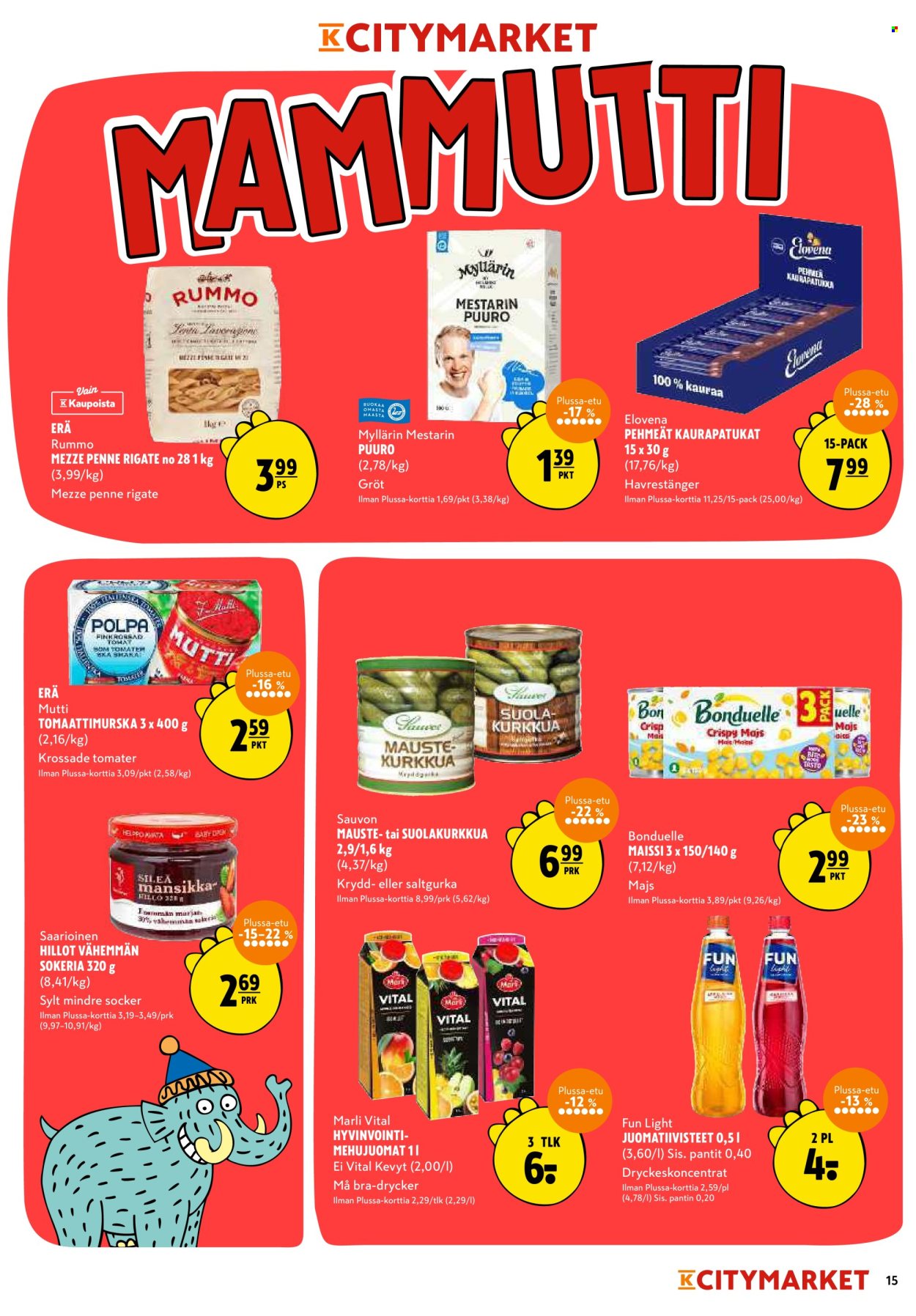 K-citymarket tarjoukset - 20.03.2025 - 23.03.2025. Sivu 15