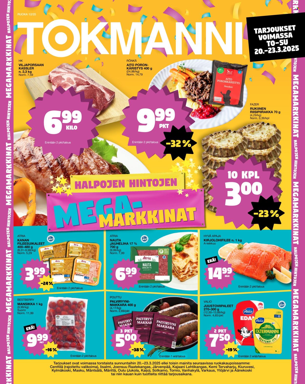 Tokmanni tarjoukset - 20.03.2025 - 23.03.2025. Sivu 1