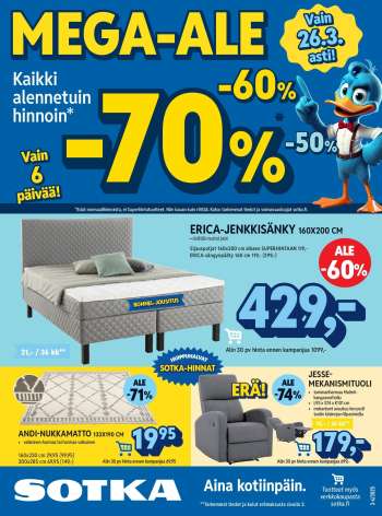 Sotka tarjoukset .