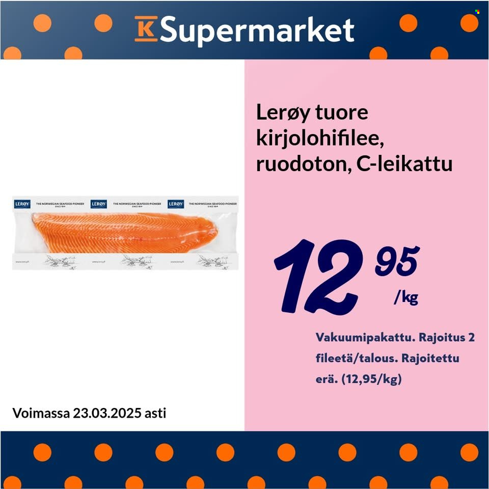 K-Supermarket tarjoukset - 21.03.2025 - 23.03.2025. Sivu 3