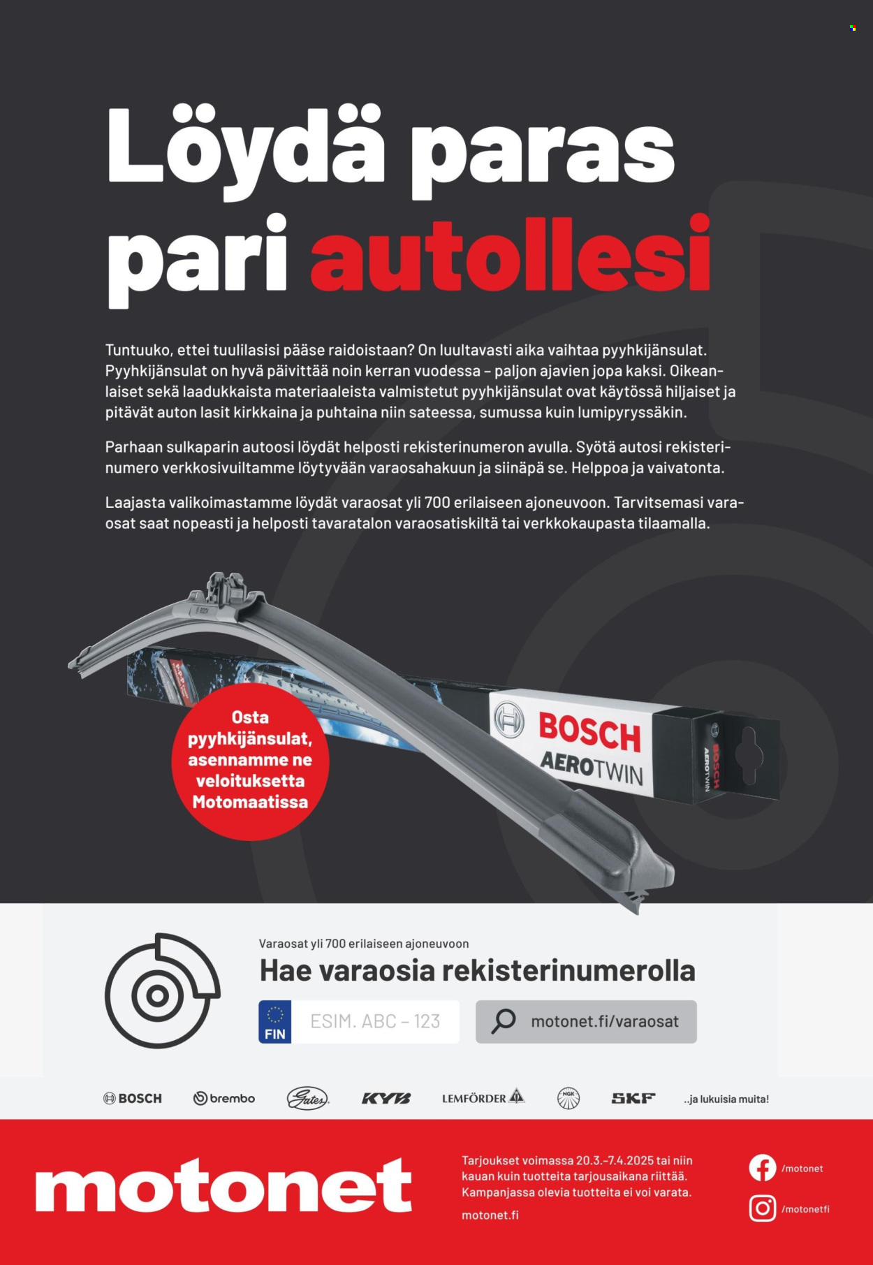 Motonet tarjoukset - 20.03.2025 - 07.04.2025. Sivu 8
