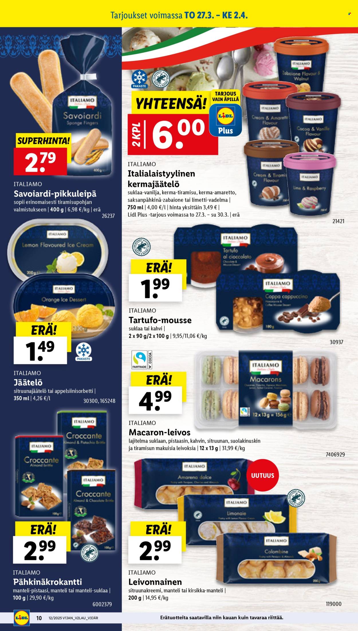 Lidl tarjoukset - 27.03.2025 - 02.04.2025. Sivu 12