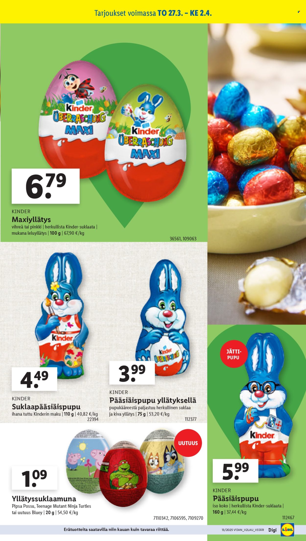 Lidl tarjoukset - 27.03.2025 - 02.04.2025. Sivu 17