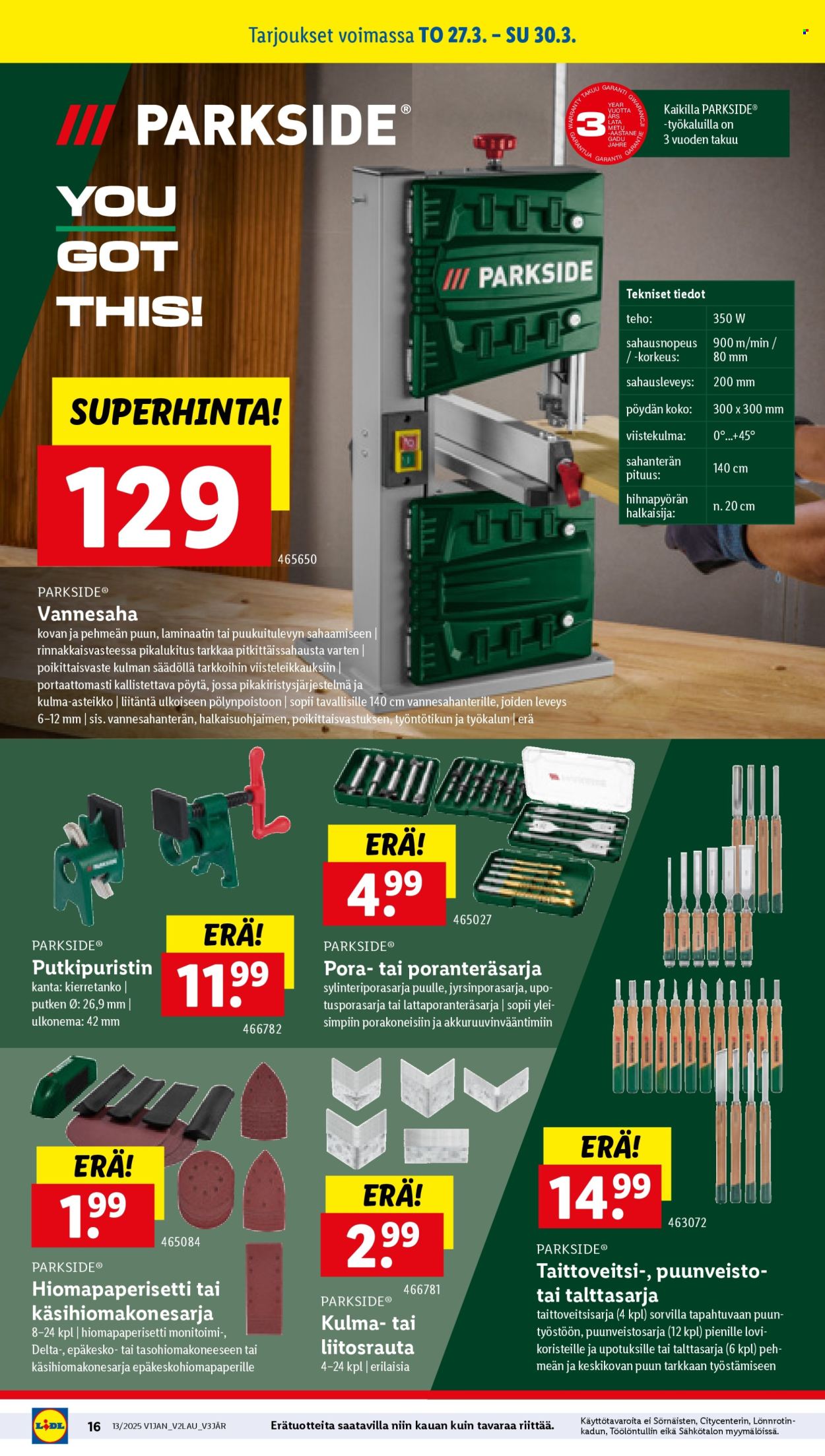 Lidl tarjoukset - 27.03.2025 - 02.04.2025. Sivu 20