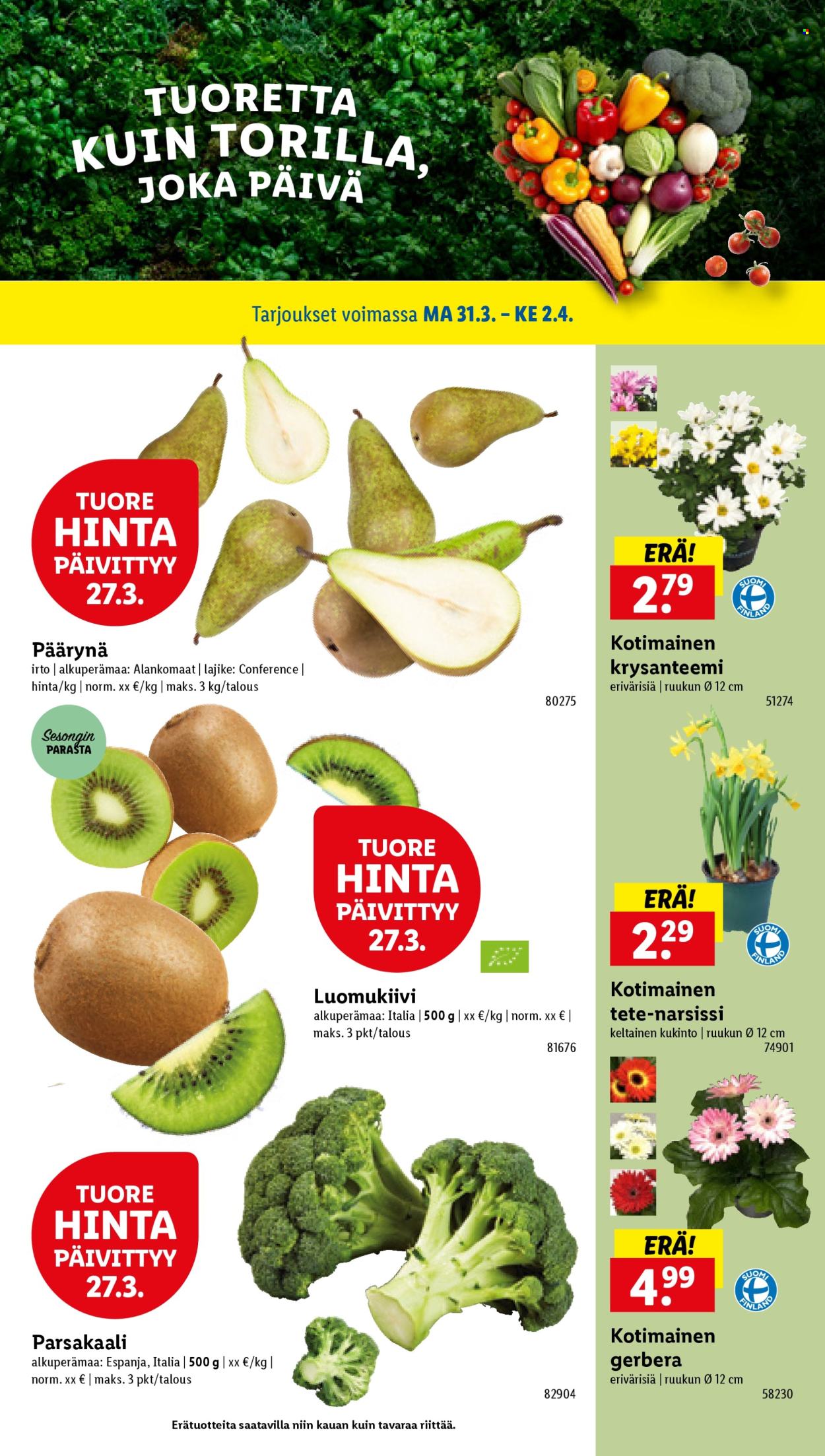 Lidl tarjoukset - 27.03.2025 - 02.04.2025. Sivu 27