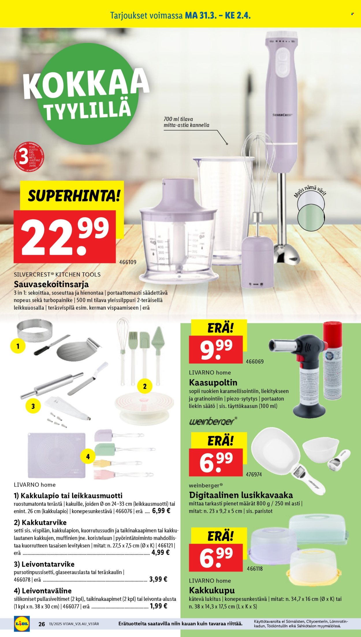 Lidl tarjoukset - 27.03.2025 - 02.04.2025. Sivu 32