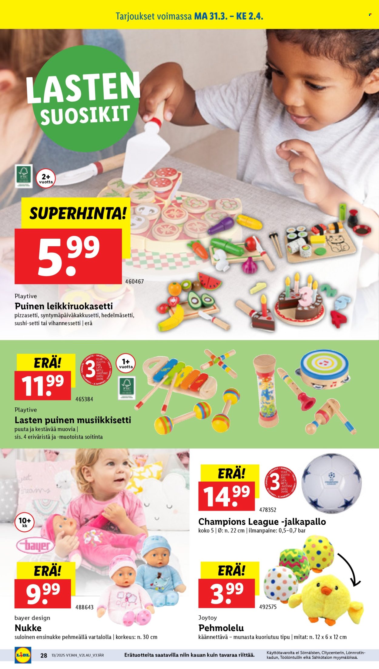 Lidl tarjoukset - 27.03.2025 - 02.04.2025. Sivu 34