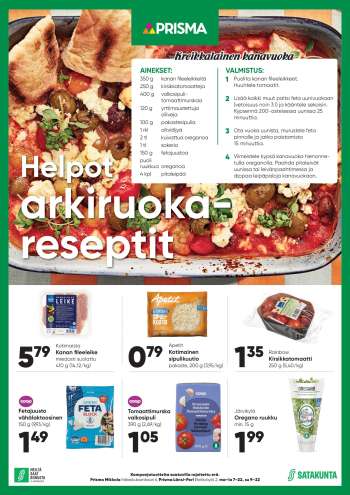 Prisma tarjoukset  - 24.03.2025 - 30.03.2025.