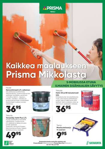 Prisma tarjoukset  - 24.03.2025 - 30.03.2025.