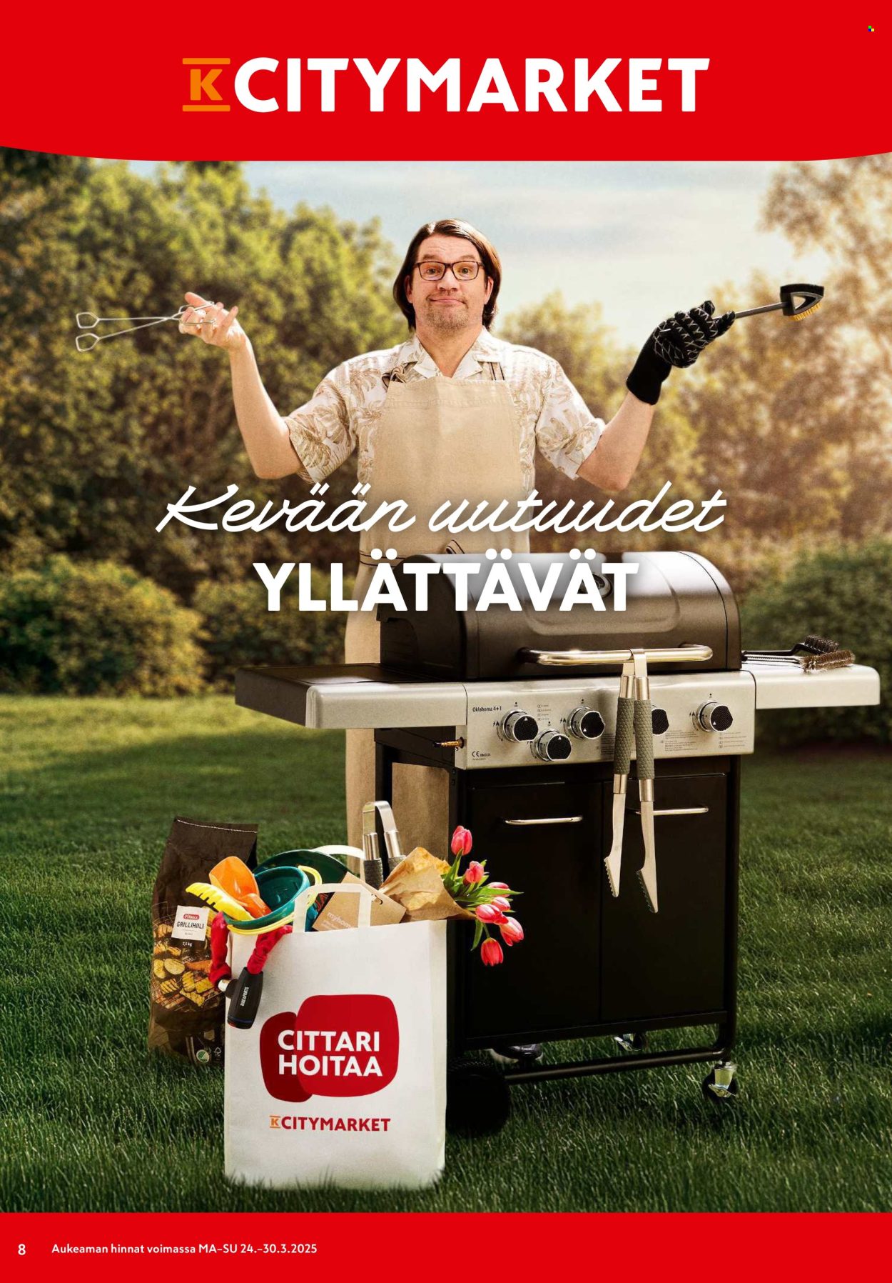 K-citymarket tarjoukset - 24.03.2025 - 30.03.2025. Sivu 8