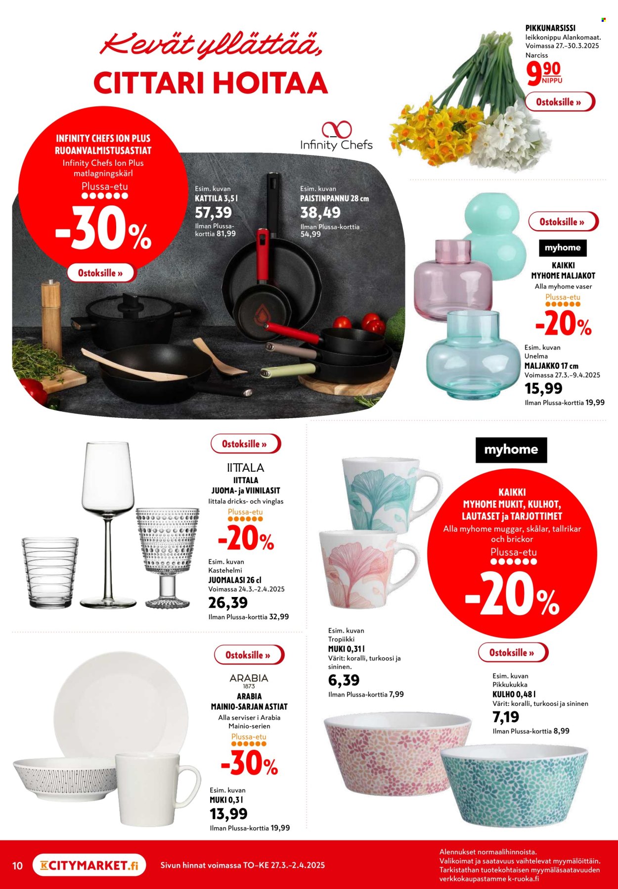 K-citymarket tarjoukset - 27.03.2025 - 02.04.2025. Sivu 10