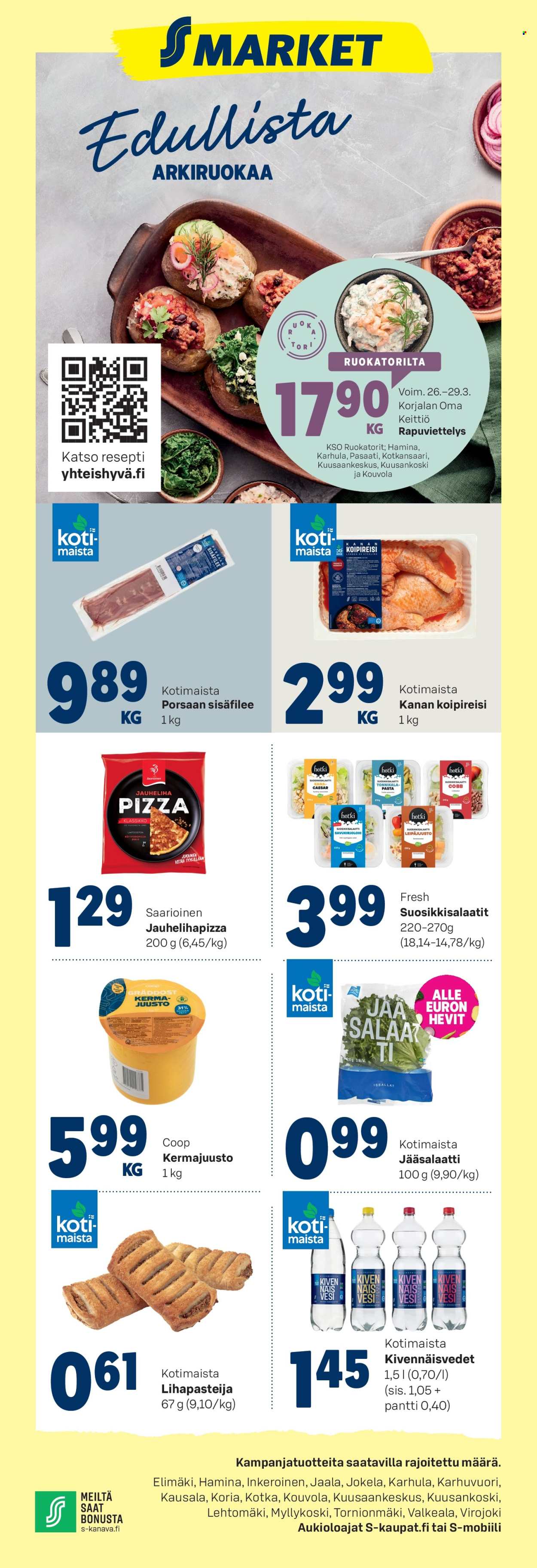 S-market tarjoukset - 26.03.2025 - 30.03.2025. Sivu 1