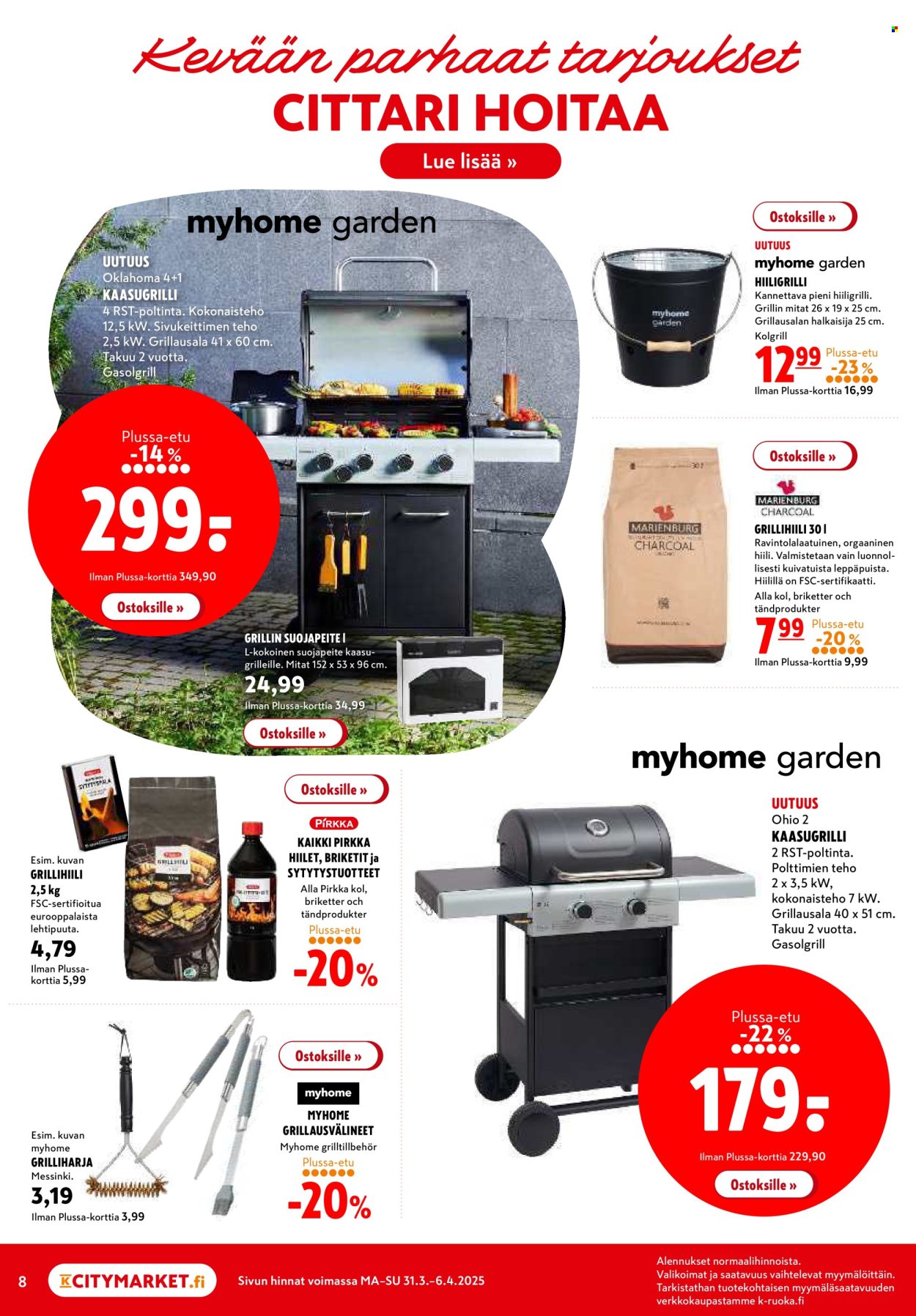 K-citymarket tarjoukset - 31.03.2025 - 06.04.2025. Sivu 8