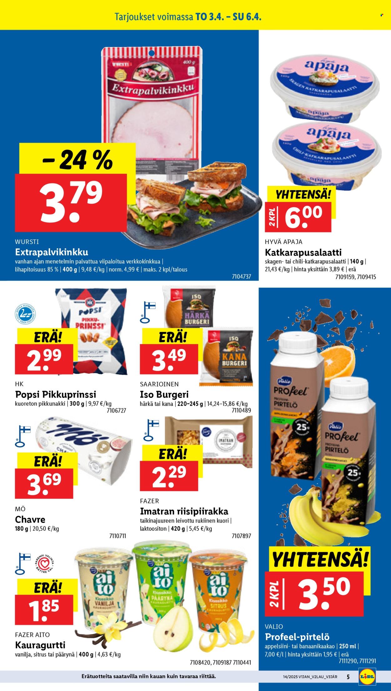 Lidl tarjoukset - 03.04.2025 - 09.04.2025. Sivu 7