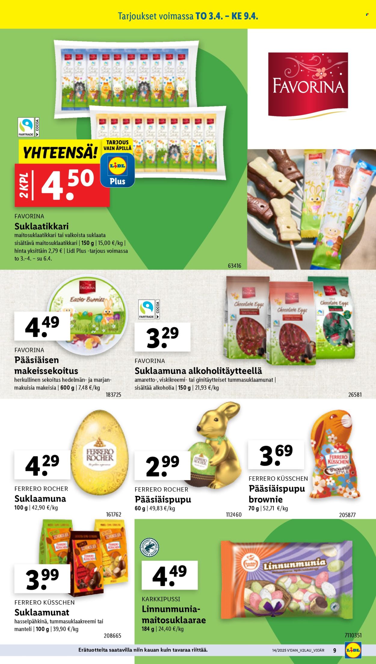Lidl tarjoukset - 03.04.2025 - 09.04.2025. Sivu 11