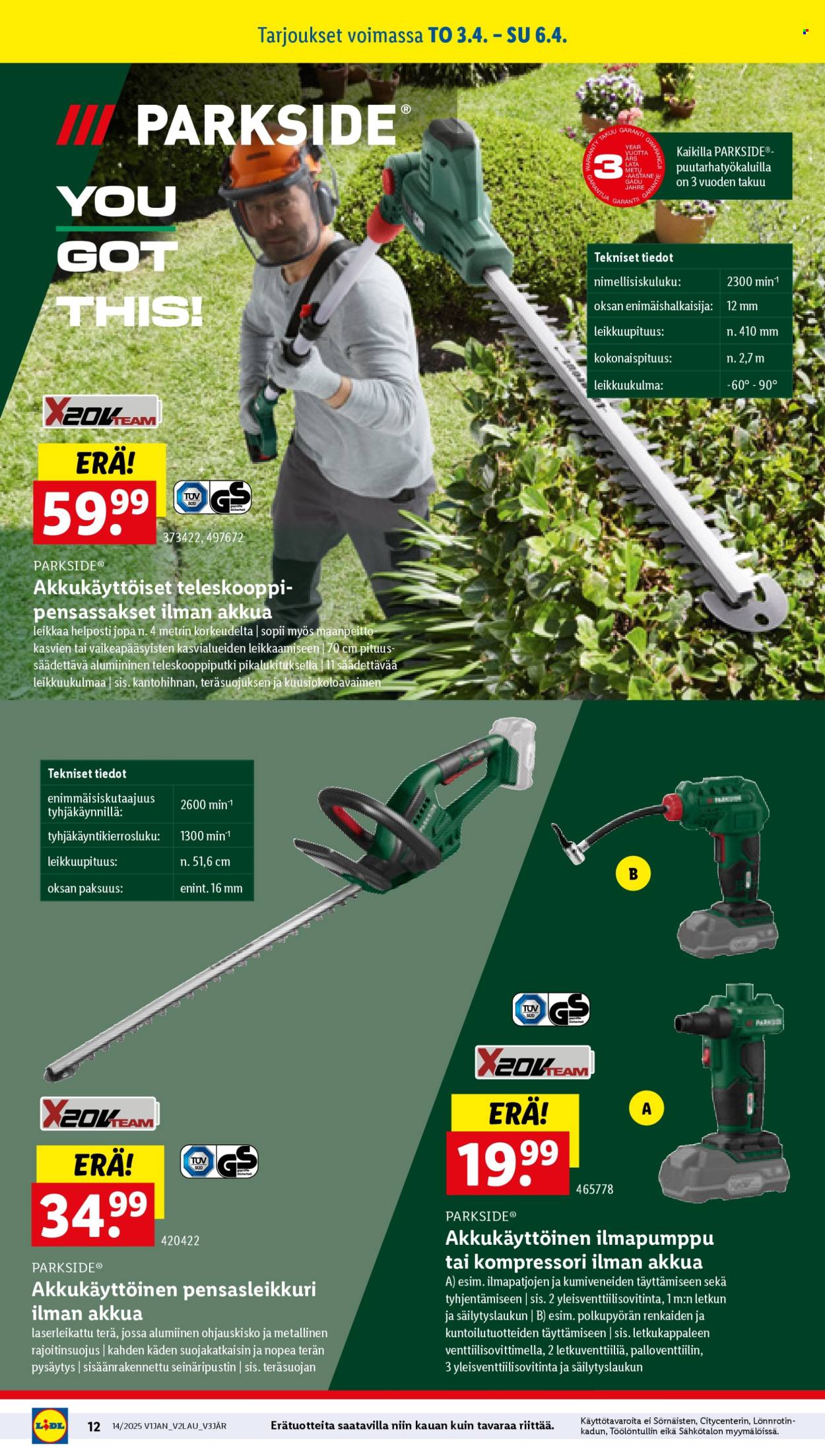 Lidl tarjoukset - 03.04.2025 - 09.04.2025. Sivu 14