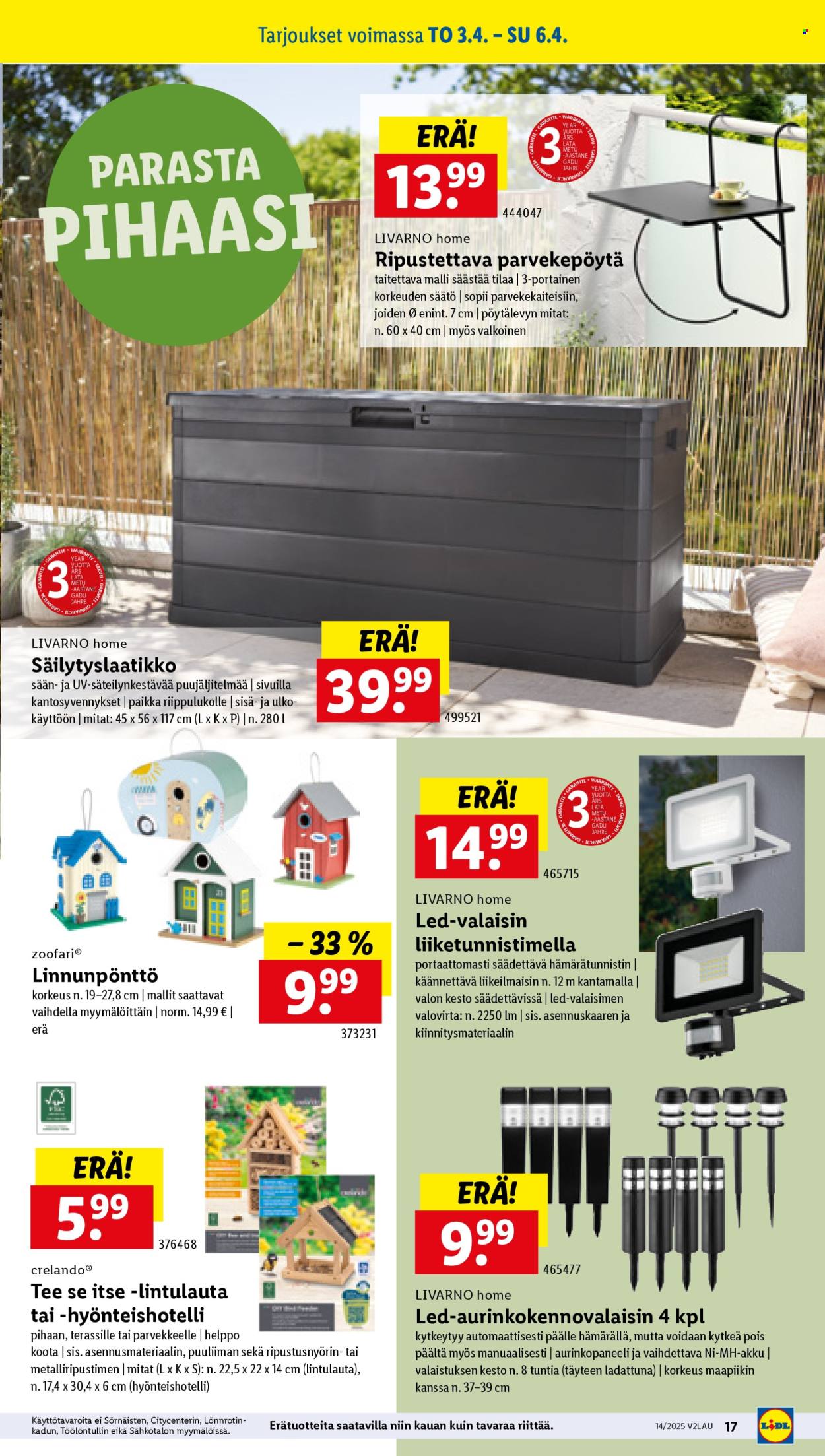 Lidl tarjoukset - 03.04.2025 - 09.04.2025. Sivu 19