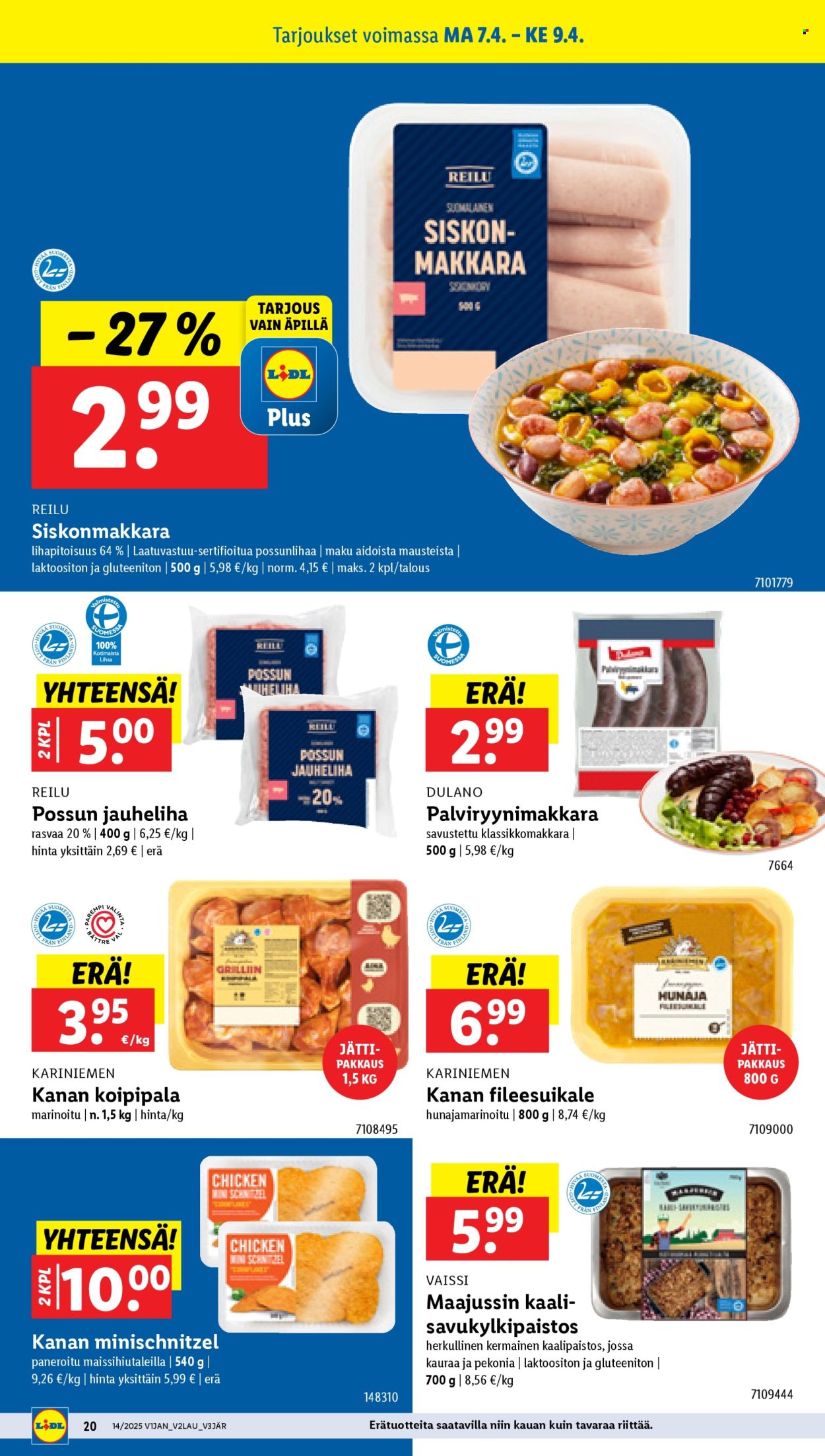 Lidl tarjoukset - 03.04.2025 - 09.04.2025. Sivu 24