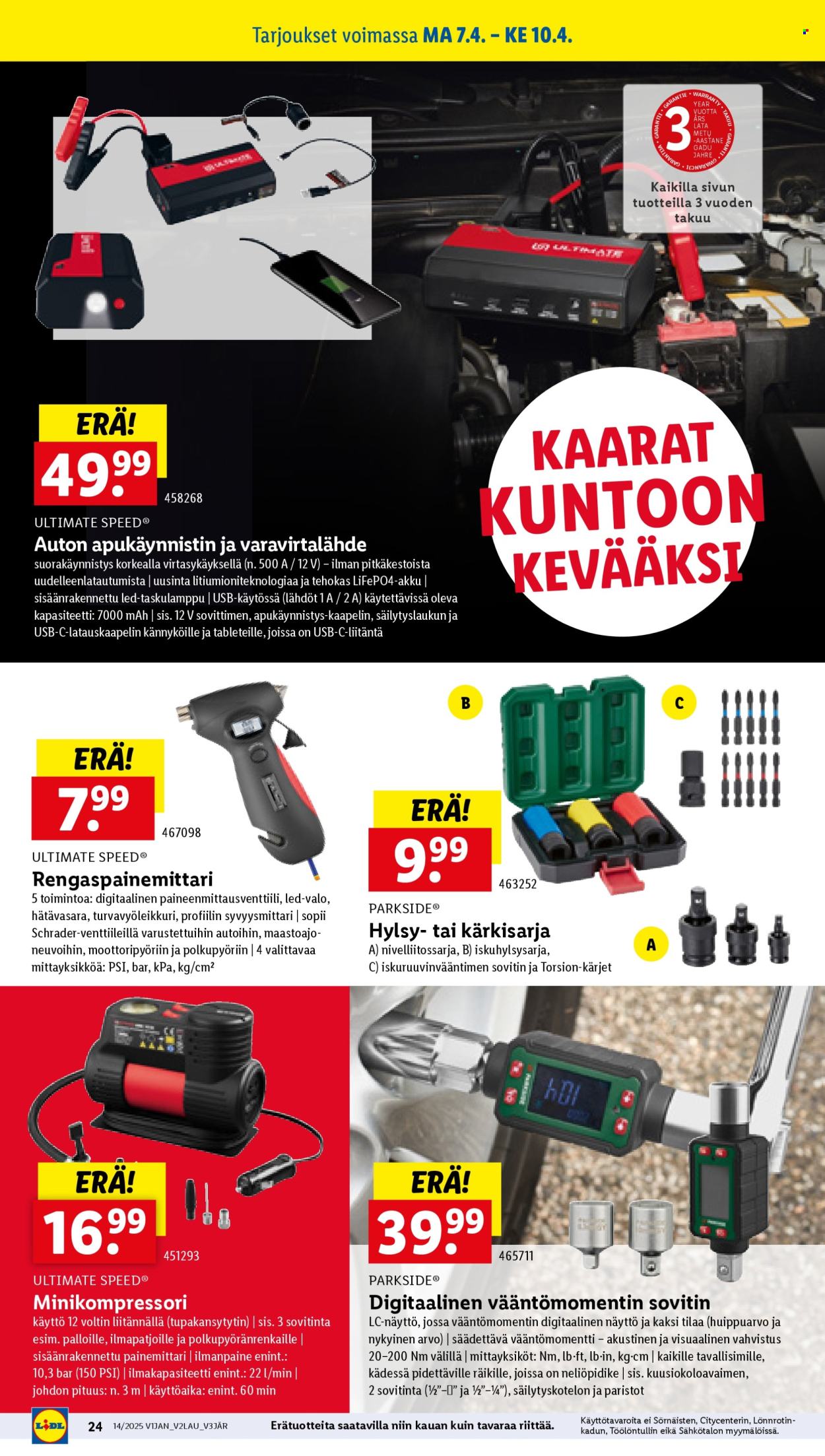 Lidl tarjoukset - 03.04.2025 - 09.04.2025. Sivu 28