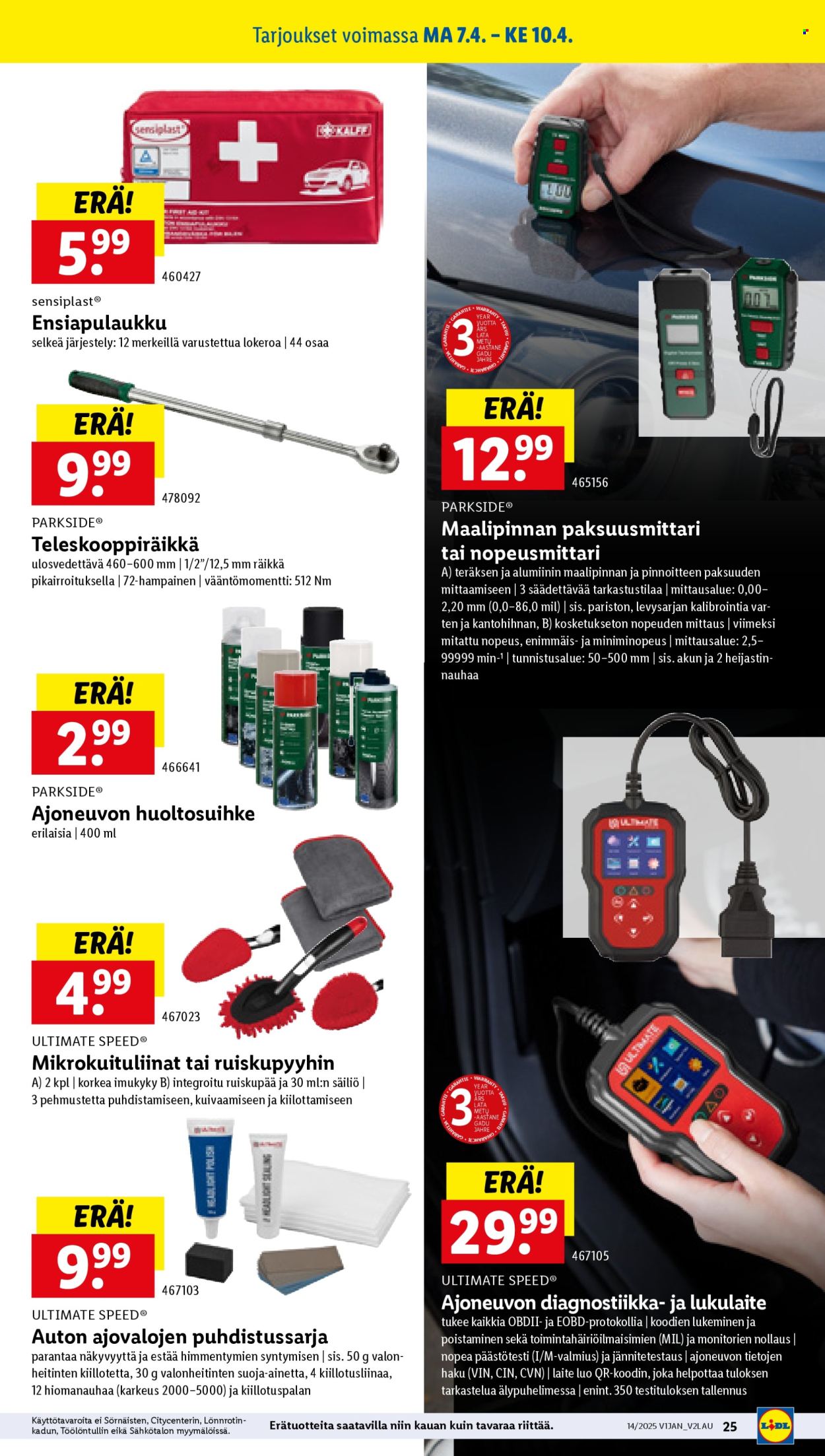 Lidl tarjoukset - 03.04.2025 - 09.04.2025. Sivu 29