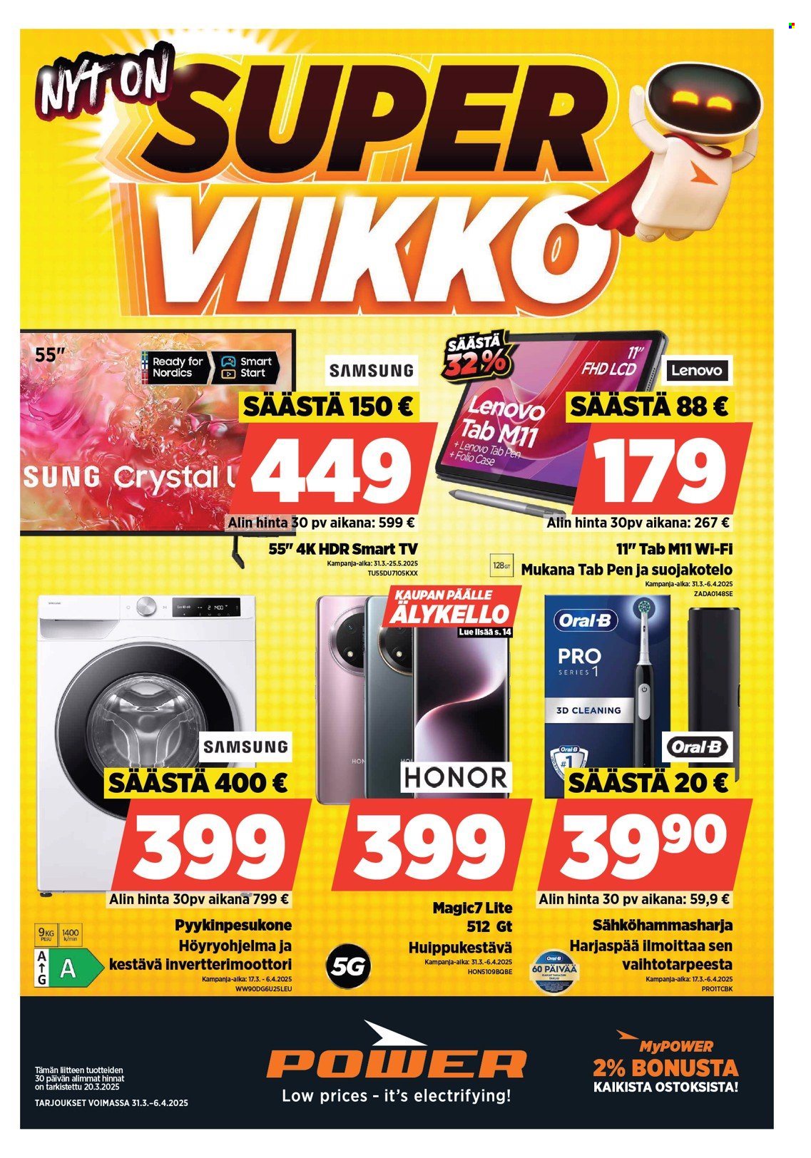 Power tarjoukset - 31.03.2025 - 06.04.2025. Sivu 1