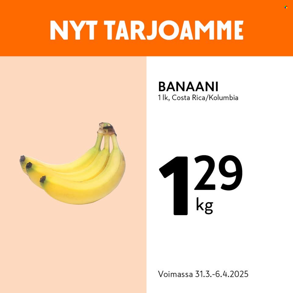 K-market tarjoukset - 31.03.2025 - 06.04.2025. Sivu 1