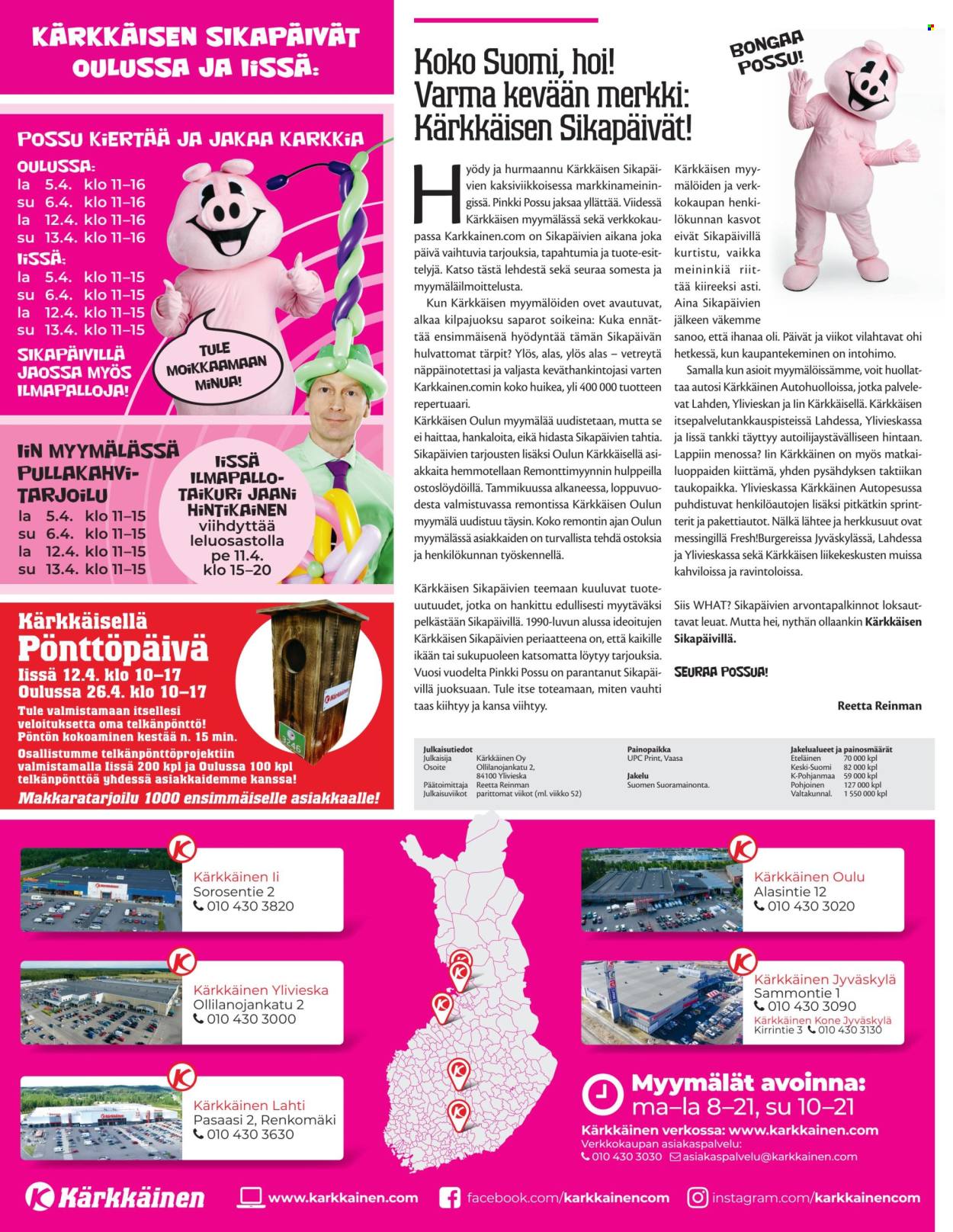 Kärkkäinen tarjoukset - 02.04.2025 - 15.04.2025. Sivu 2