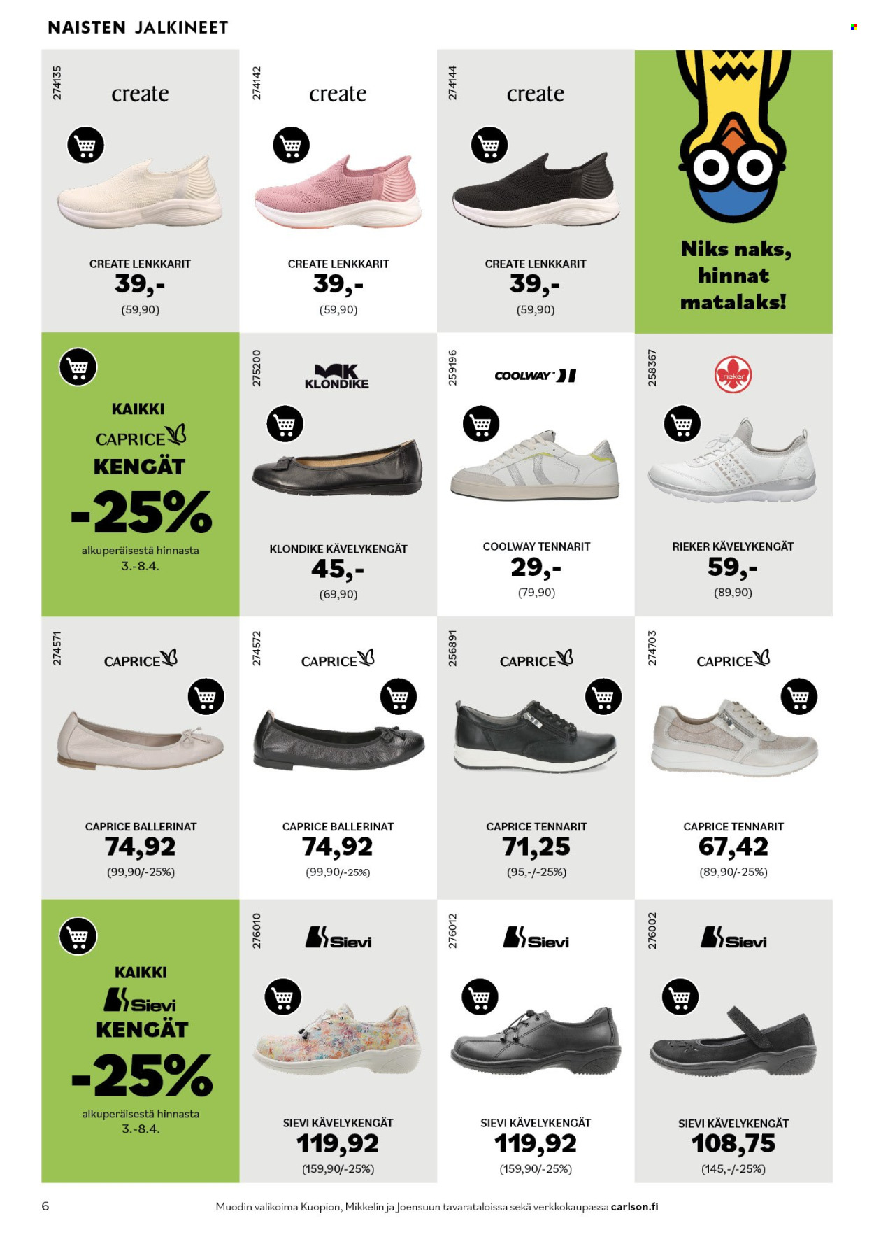 Carlson tarjoukset - 03.04.2025 - 13.04.2025. Sivu 6