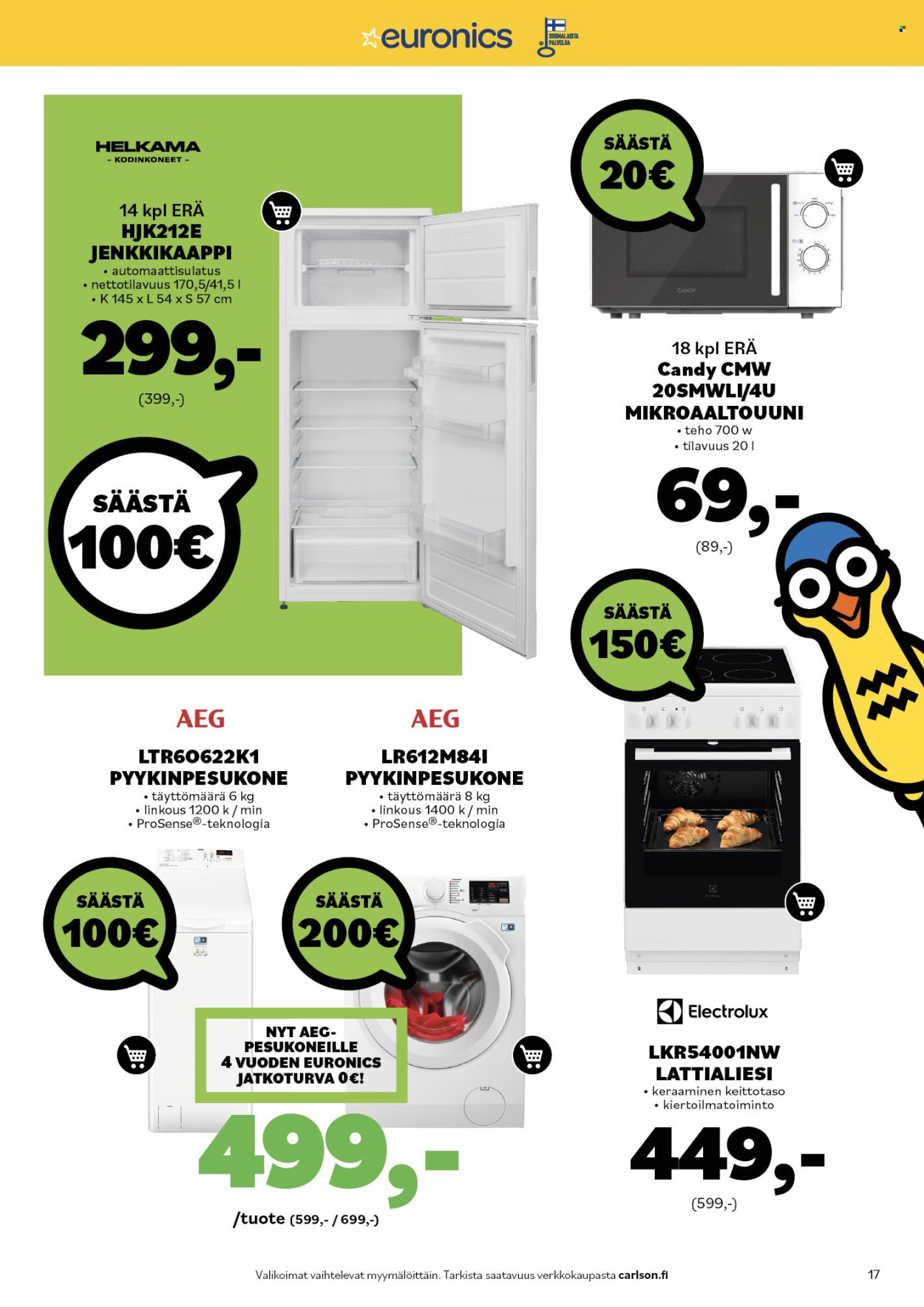 Carlson tarjoukset - 03.04.2025 - 13.04.2025. Sivu 17