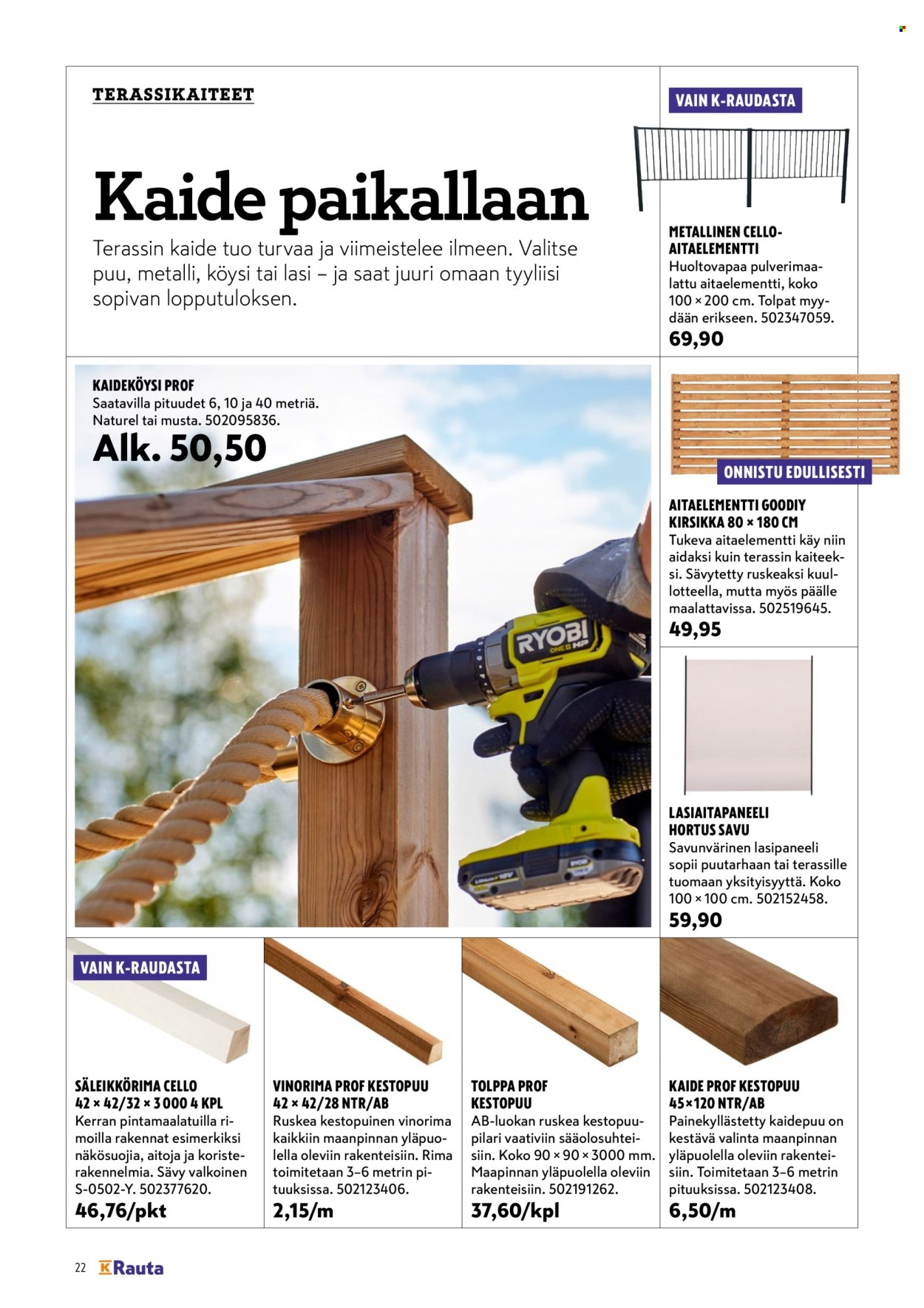 K-Rauta tarjoukset. Sivu 22