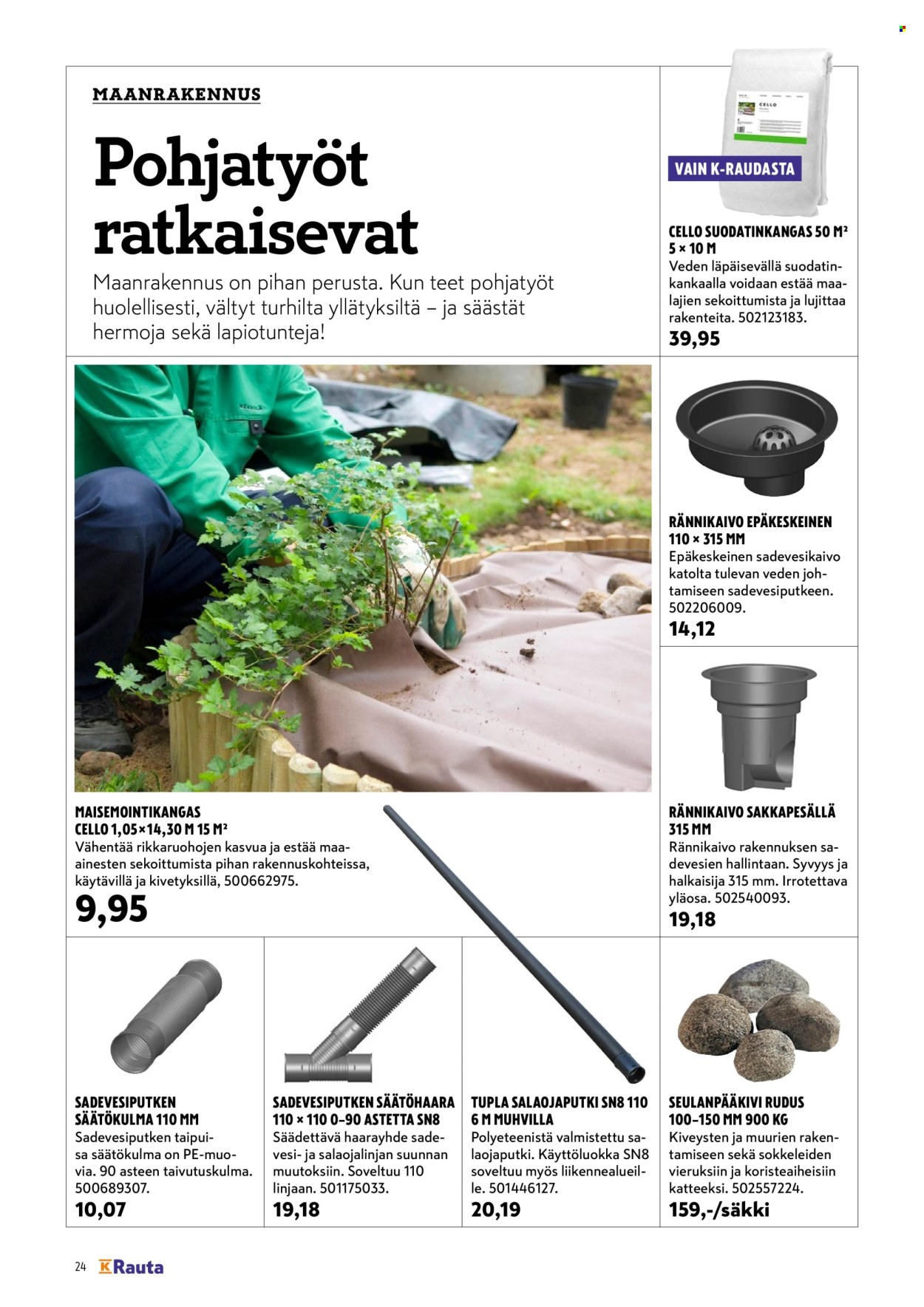 K-Rauta tarjoukset. Sivu 24