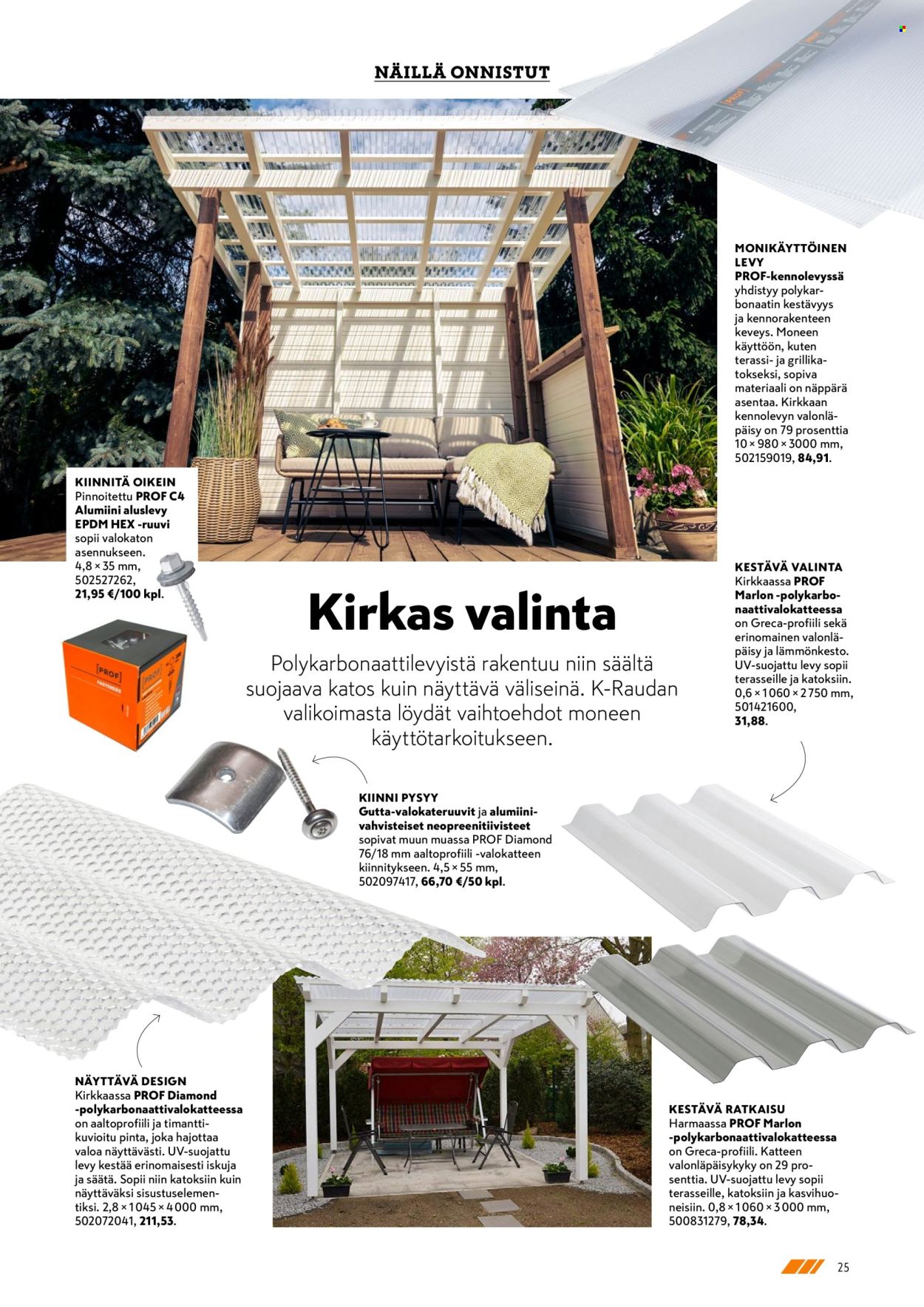 K-Rauta tarjoukset. Sivu 25
