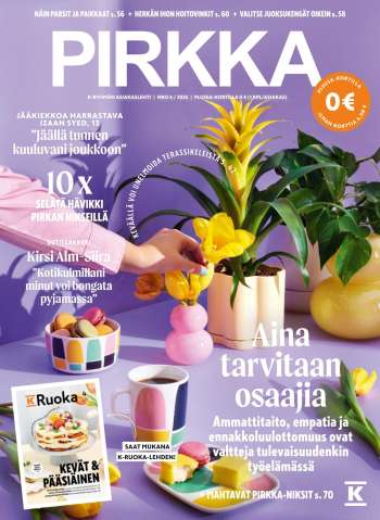 K-market tarjoukset  - 02.04.2025 - 06.05.2025.
